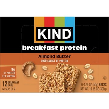 Kind 8g Protein Breakfast Bars - Almond Butter