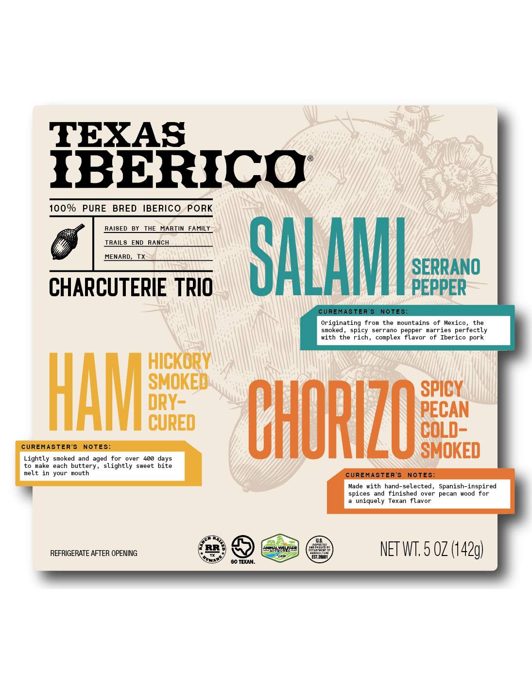 Texas Iberico Charcuterie Trio; image 1 of 2