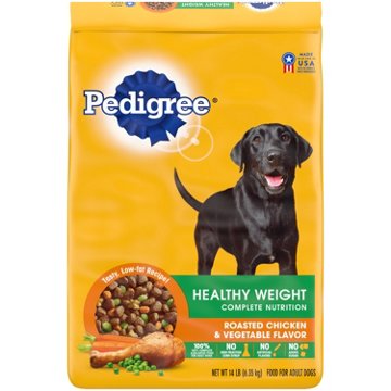 Pedigree Healthy Weight Adult Dry Dog Food - Roasted Chicken and Vegetable Flavor