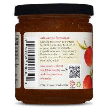 Fischer & Wieser Fredericksburg Peach Jam, 10.9 oz