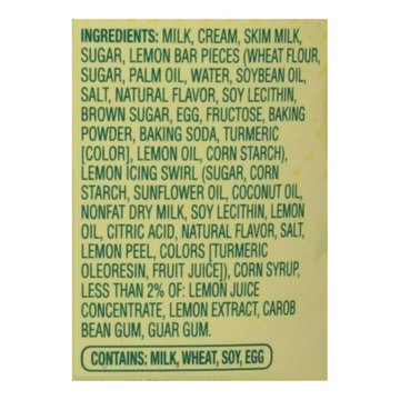 H-E-B Creamy Creations Lemon Bar Ice Cream