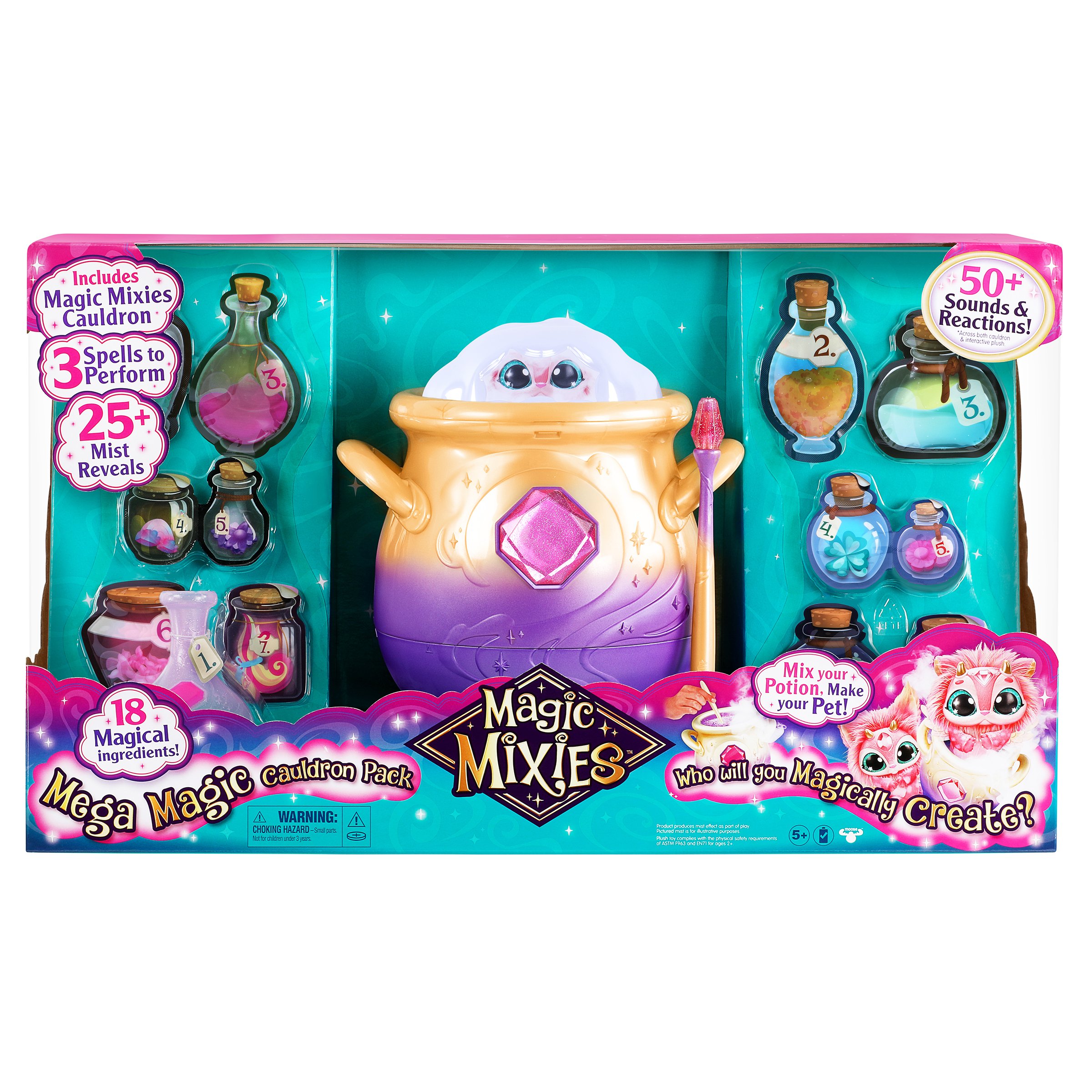 Magic Mixies Mega Magic Cauldron Pack - Assorted - Shop Action Figures &  Dolls at H-E-B