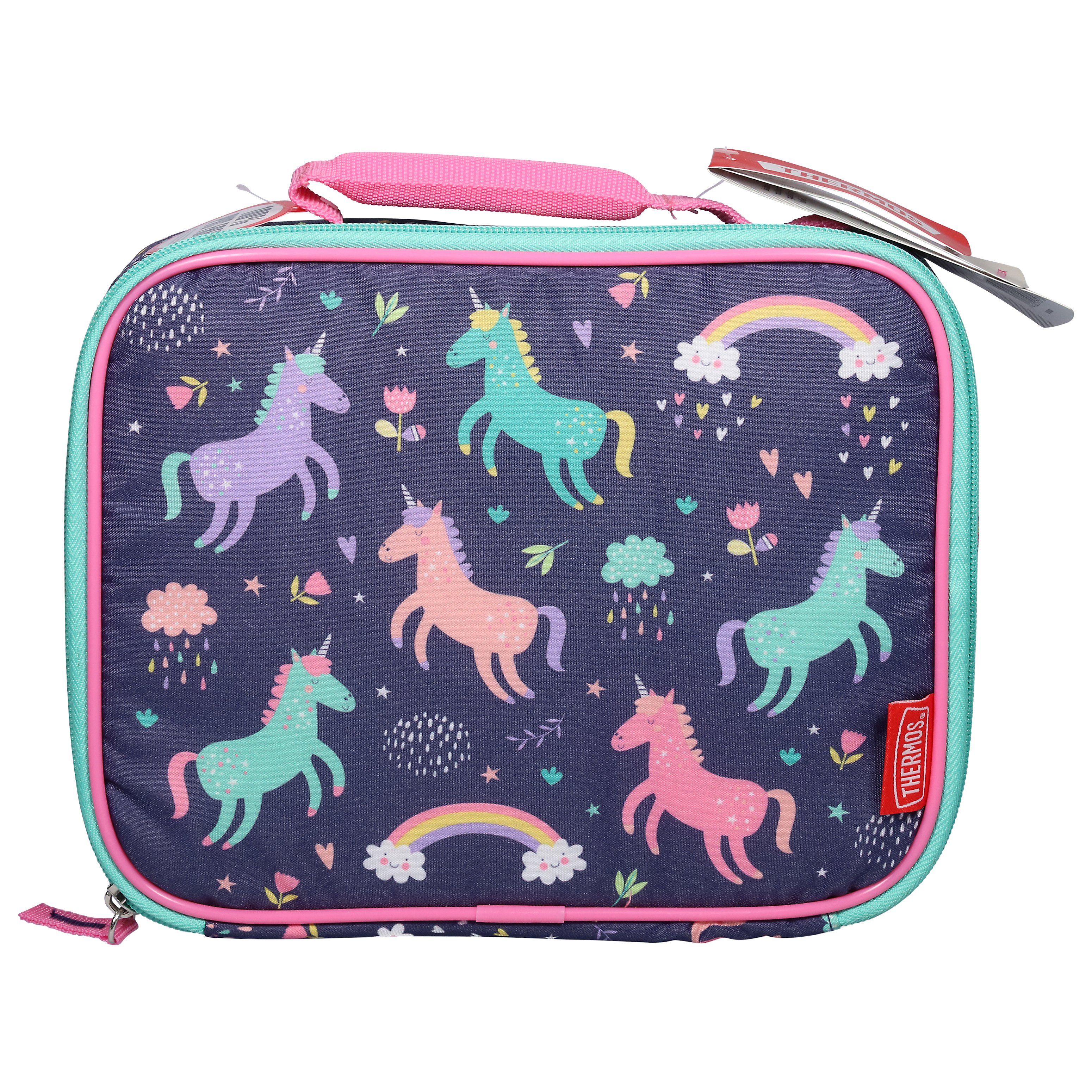 Thermos Rainbow Unicorns Soft Kids Lunch Box Shop Lunch Boxes at HEB