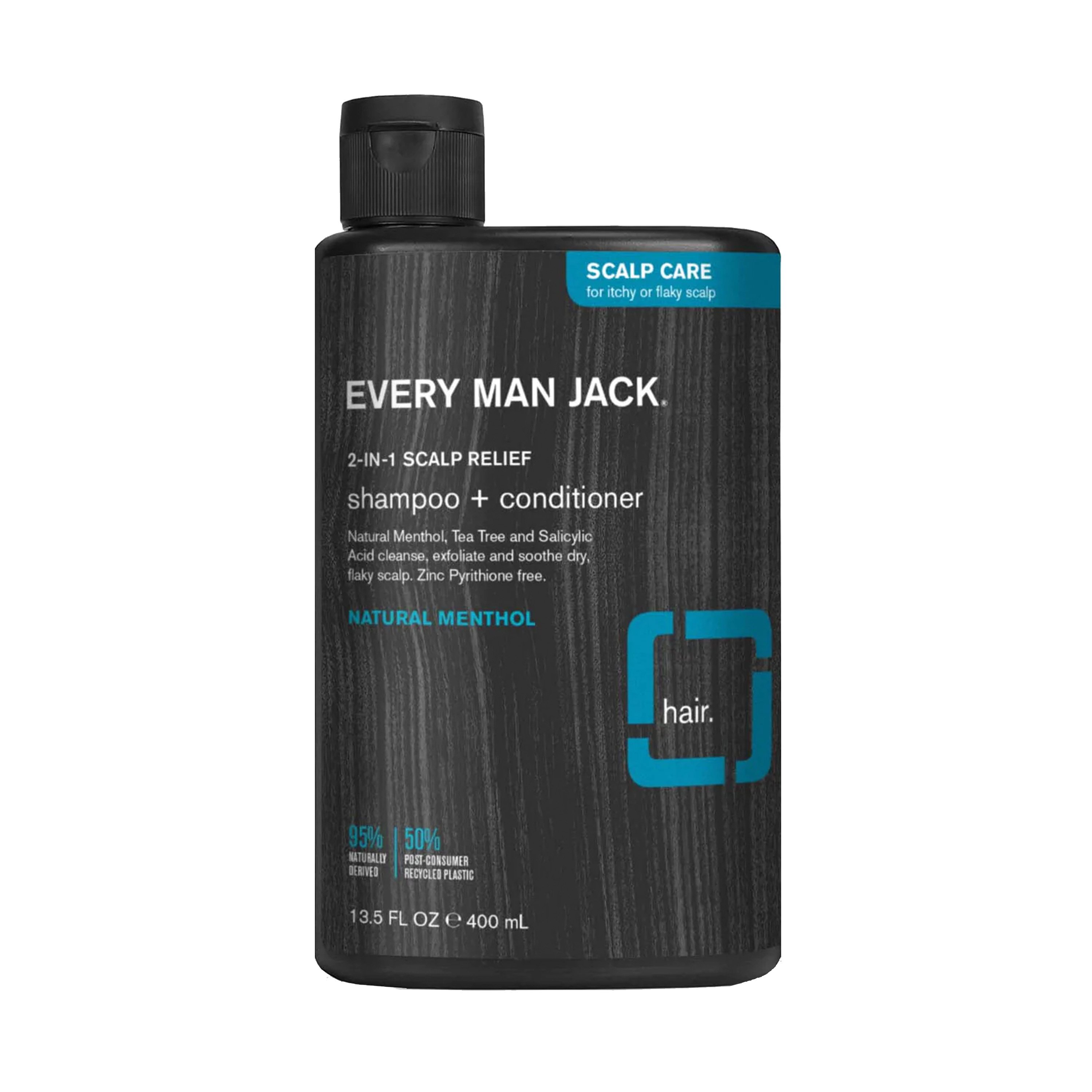 Man Jack 2 In 1 Menthol Anti-Dandruff Shampoo - Shop Shampoo & Conditioner