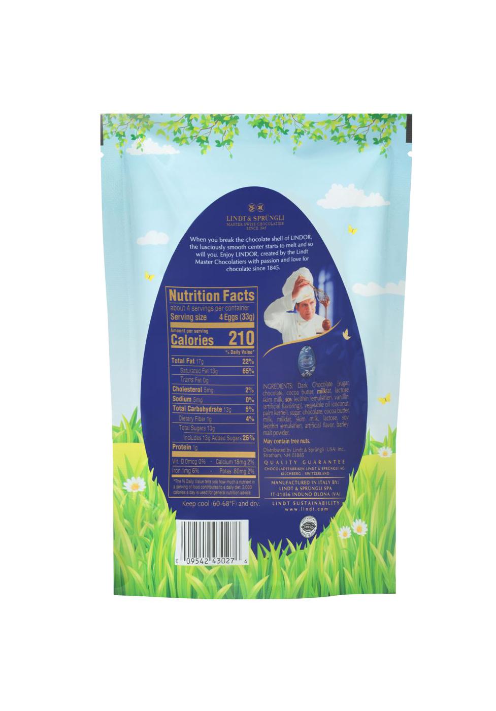 Lindt Lindor Dark Chocolate Truffle Eggs Easter Candy Shop Candy at HEB