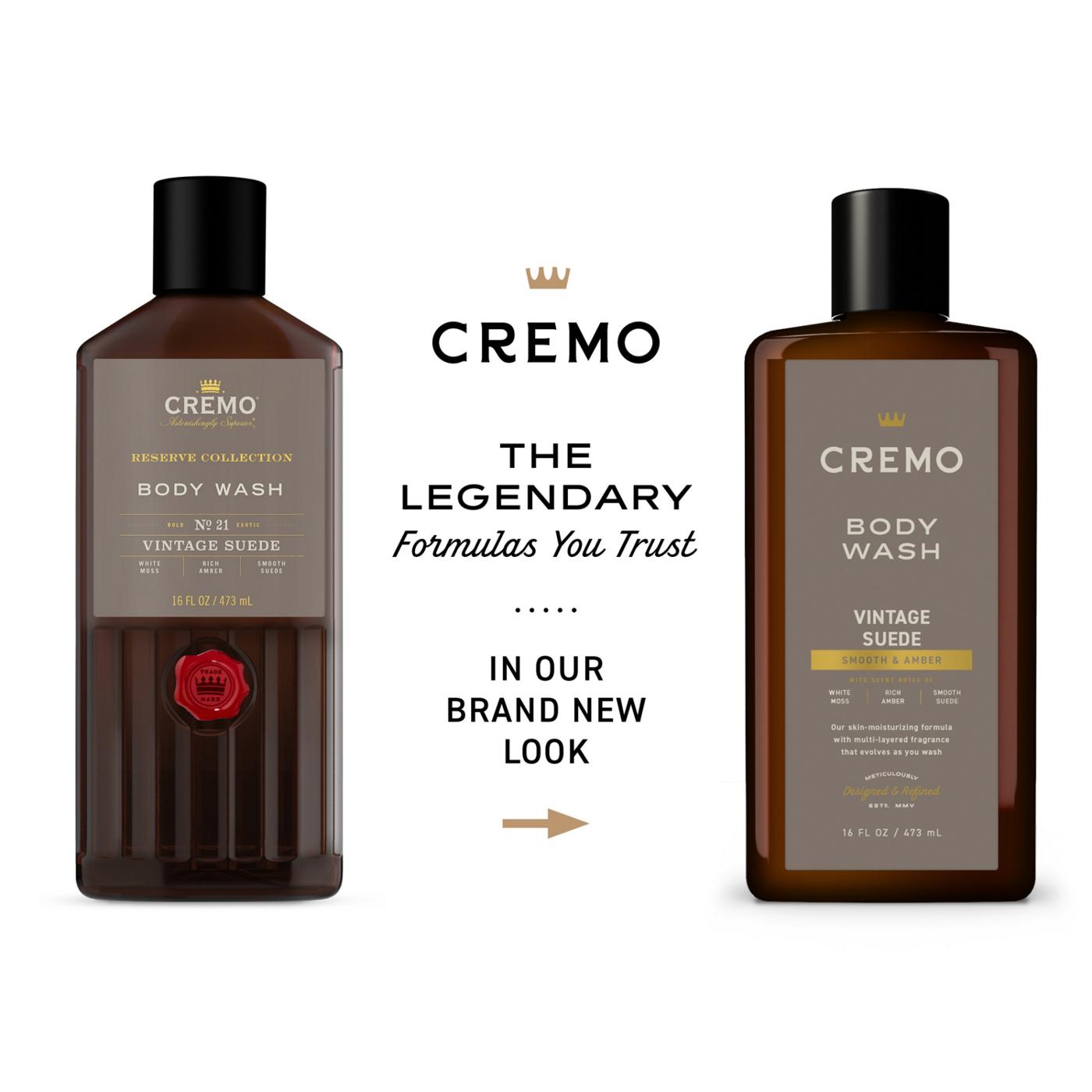 Cremo Body Wash - Vintage Suede; image 2 of 7