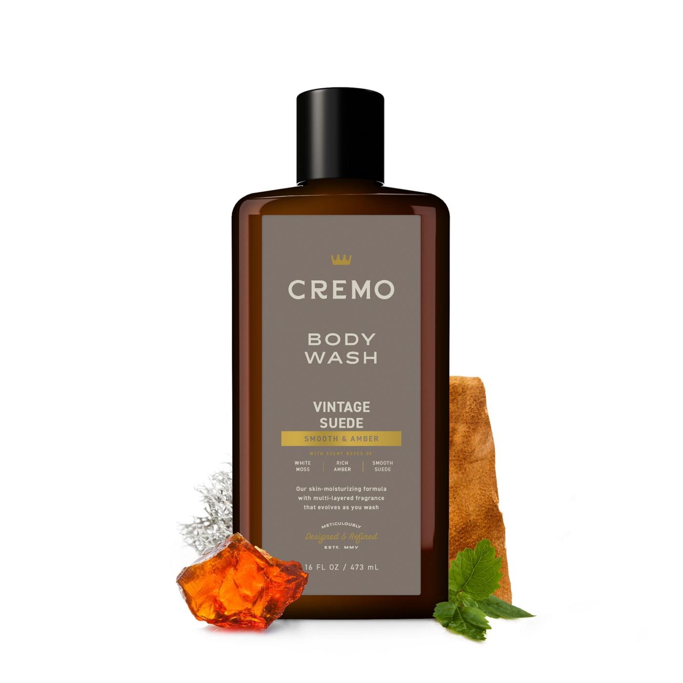 Cremo Body Wash - Vintage Suede; image 3 of 7