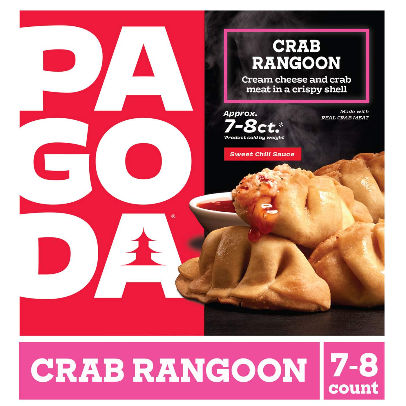 Pagoda Frozen Crab Rangoons & Sweet Chili Dipping Sauce; image 10 of 10