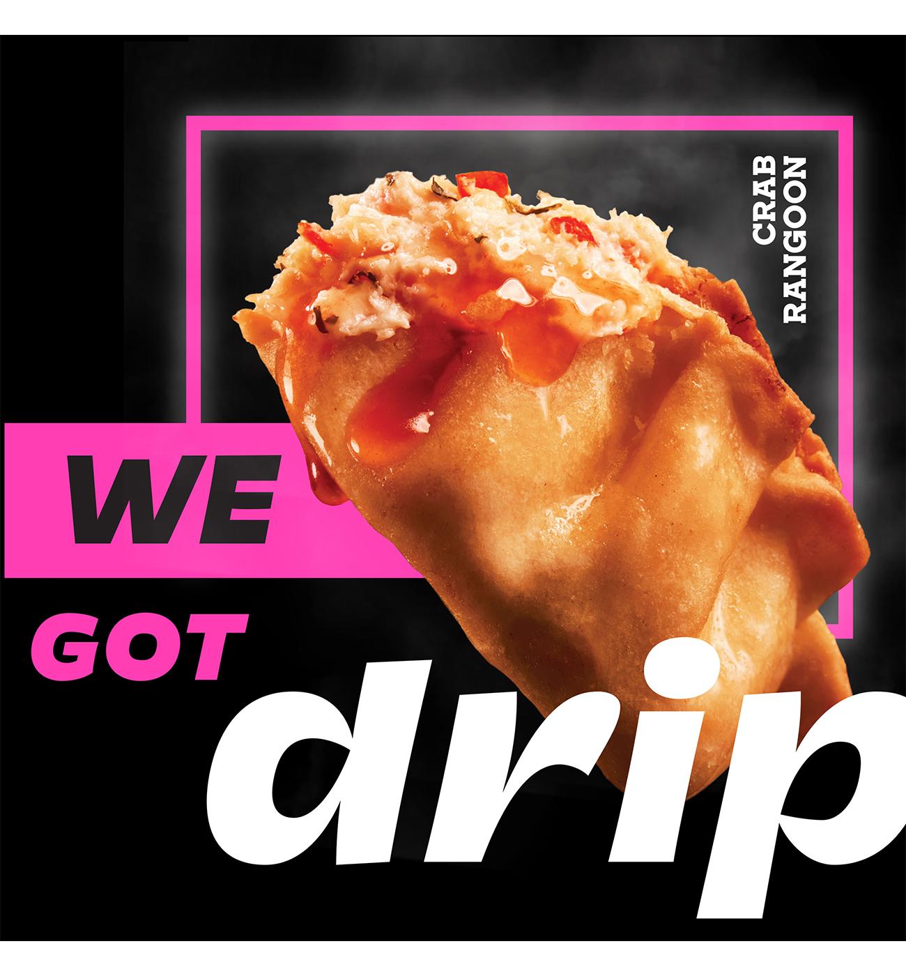 Pagoda Frozen Crab Rangoons & Sweet Chili Dipping Sauce; image 5 of 10