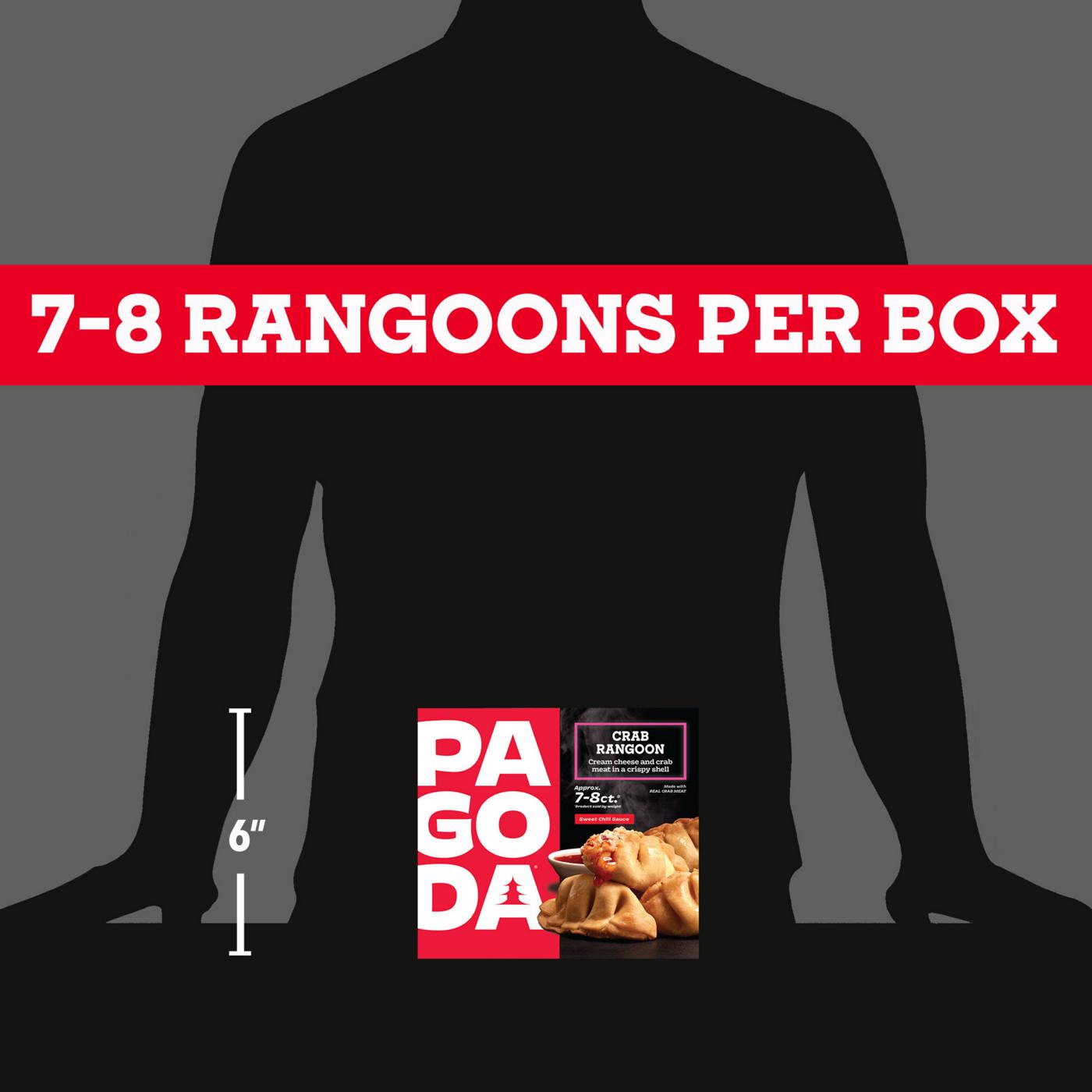 Pagoda Frozen Crab Rangoons & Sweet Chili Dipping Sauce; image 7 of 10