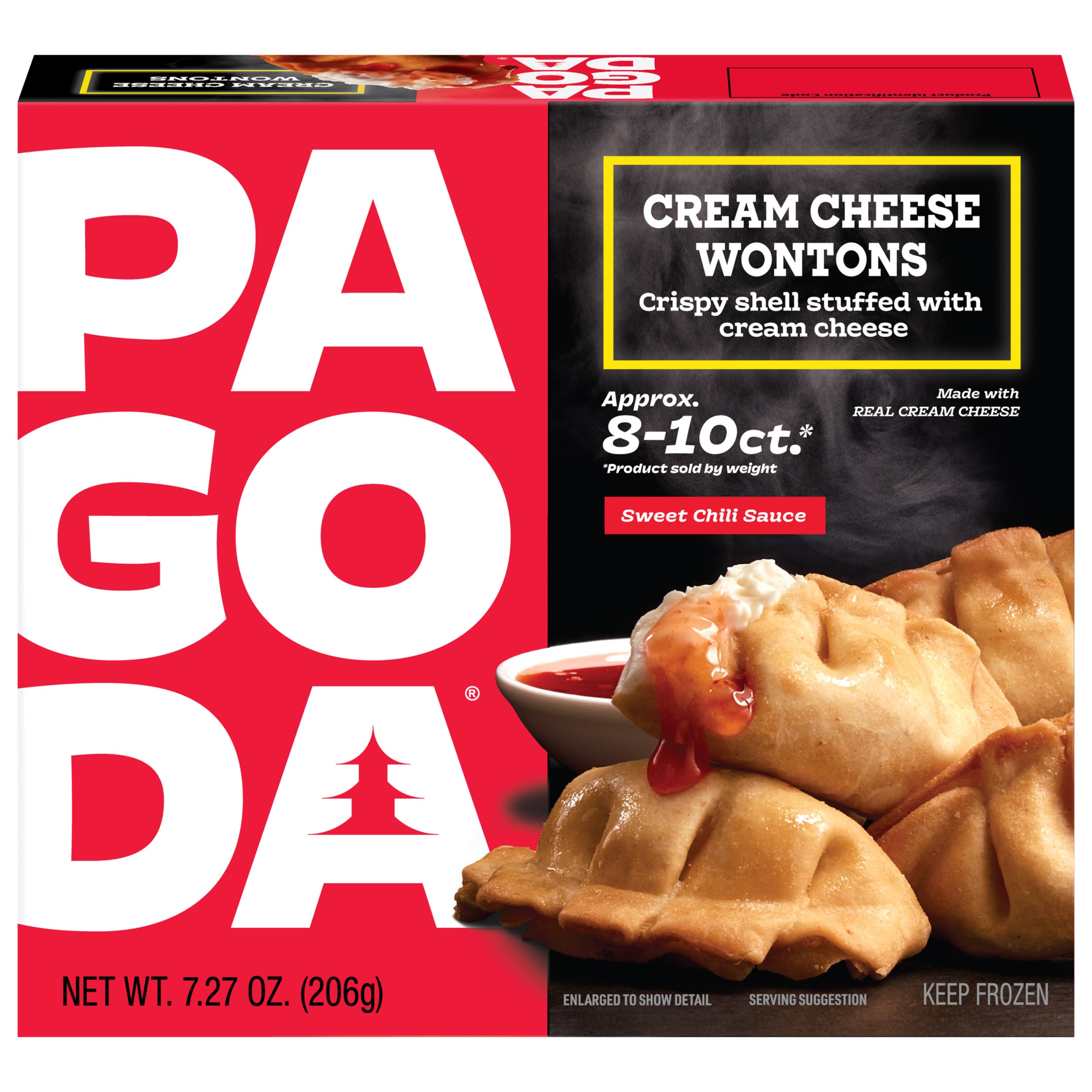 Pagoda Cream Cheese Wontons Shop Appetizers at HEB