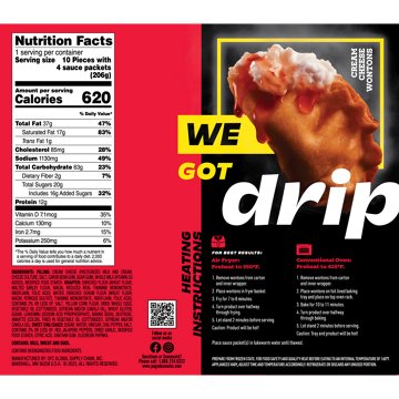 Pagoda Frozen Cream Cheese Wontons & Sweet Chili Sauce, 7.26 oz