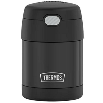 Thermos Kids FUNtainer Stainless Steel Food Jar - Matte Black, 10 oz