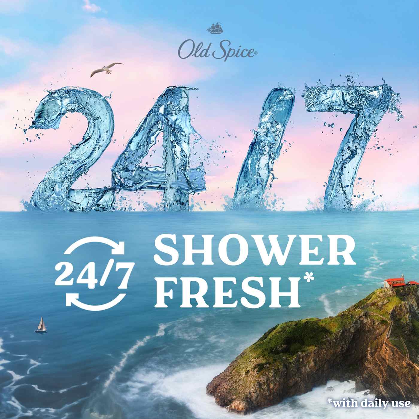 Old Spice Body Wash - Harbor Coastal Breeze ; image 9 of 10