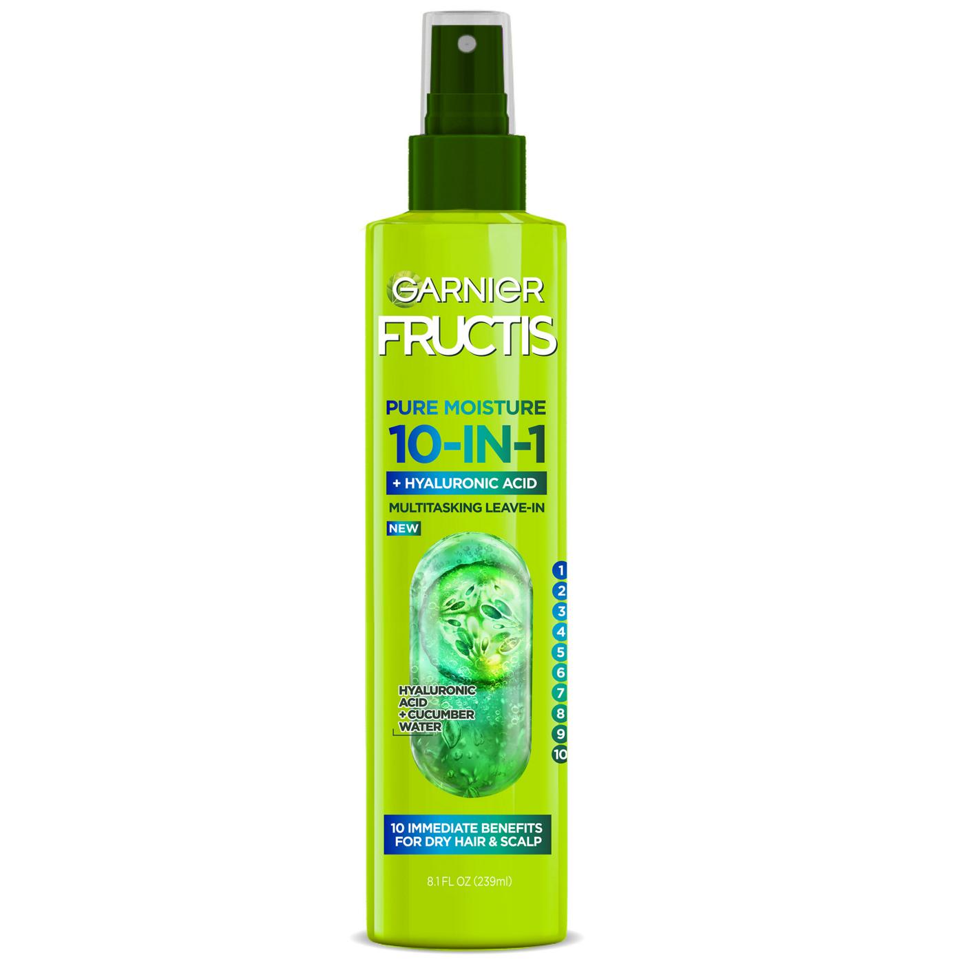 Garnier Fructis Pure Moisture 10-in-1 Spray; image 1 of 10