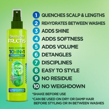 Garnier Pure Moisture 10-In-1 Multitasking Leave-In Spray