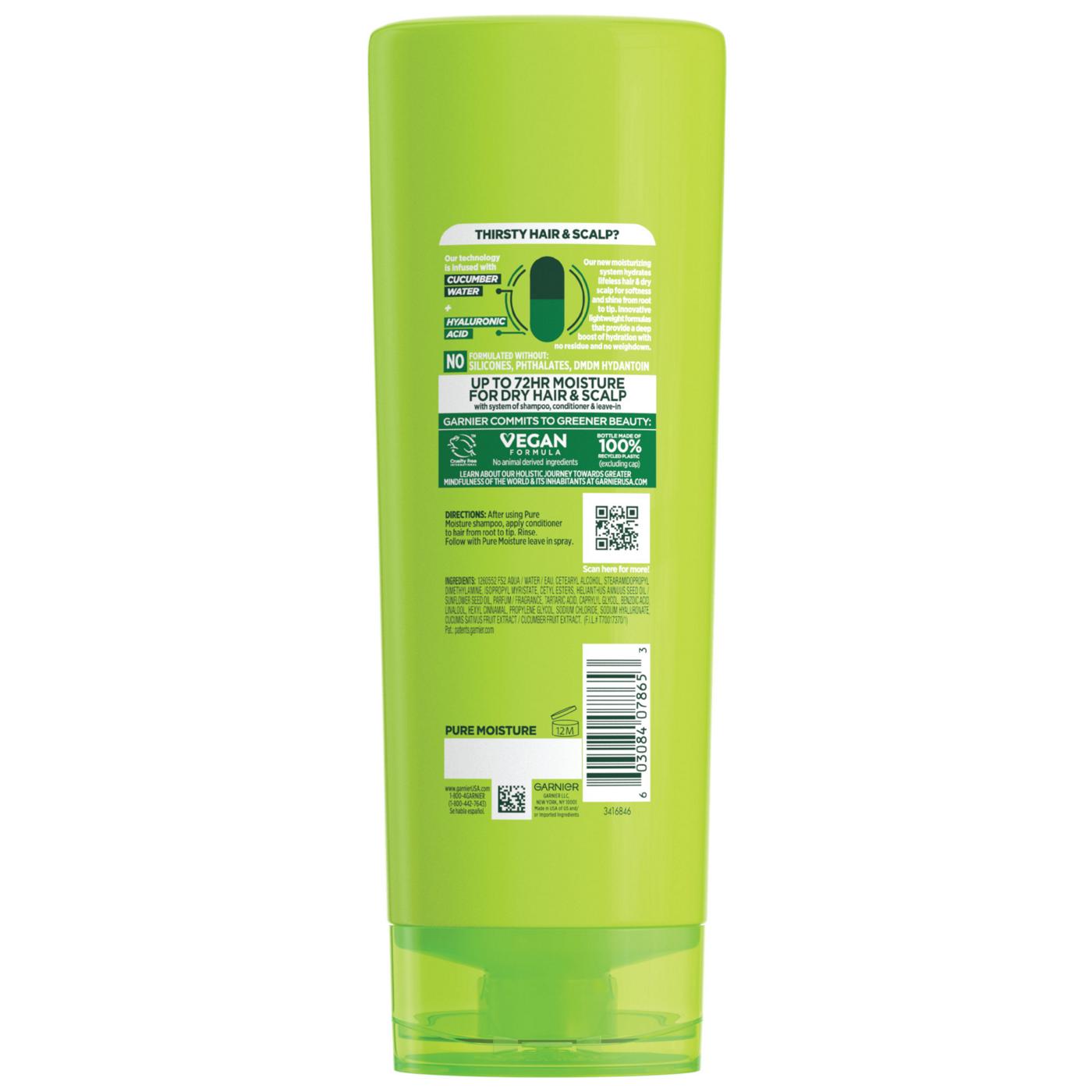 Garnier Fructis Pure Moisture Conditioner; image 2 of 8