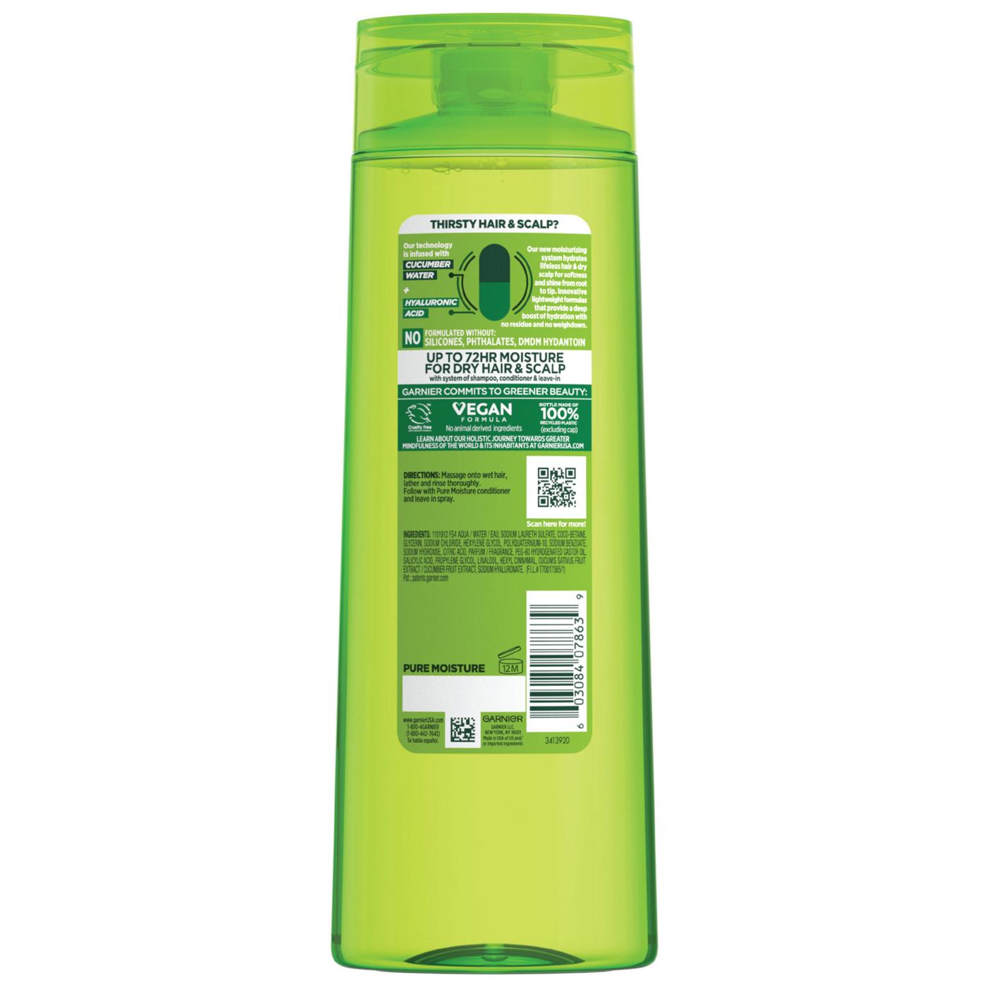 Garnier Fructis Pure Moisture Hydrating Shampoo; image 4 of 8