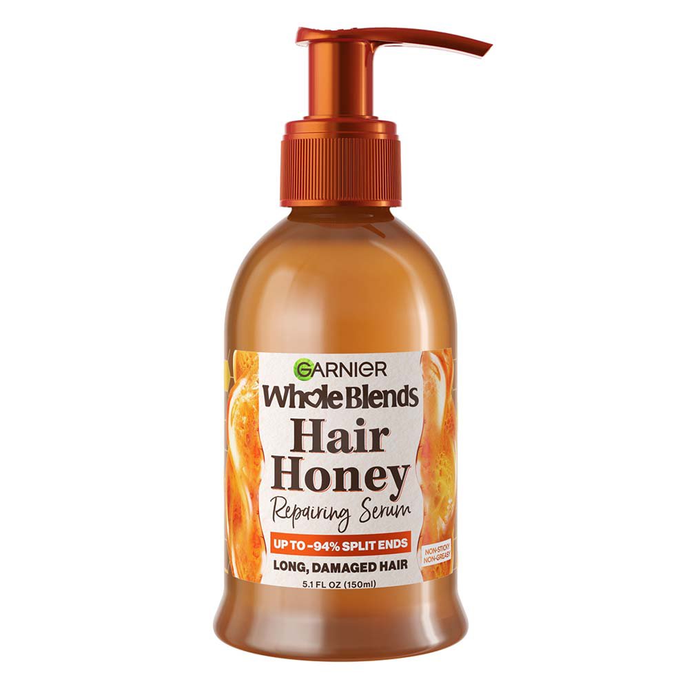 Garnier Whole Blends Honey Treasures Hair Honey Repairing Leave-In Serum -  Shop Hair Care at H-E-B