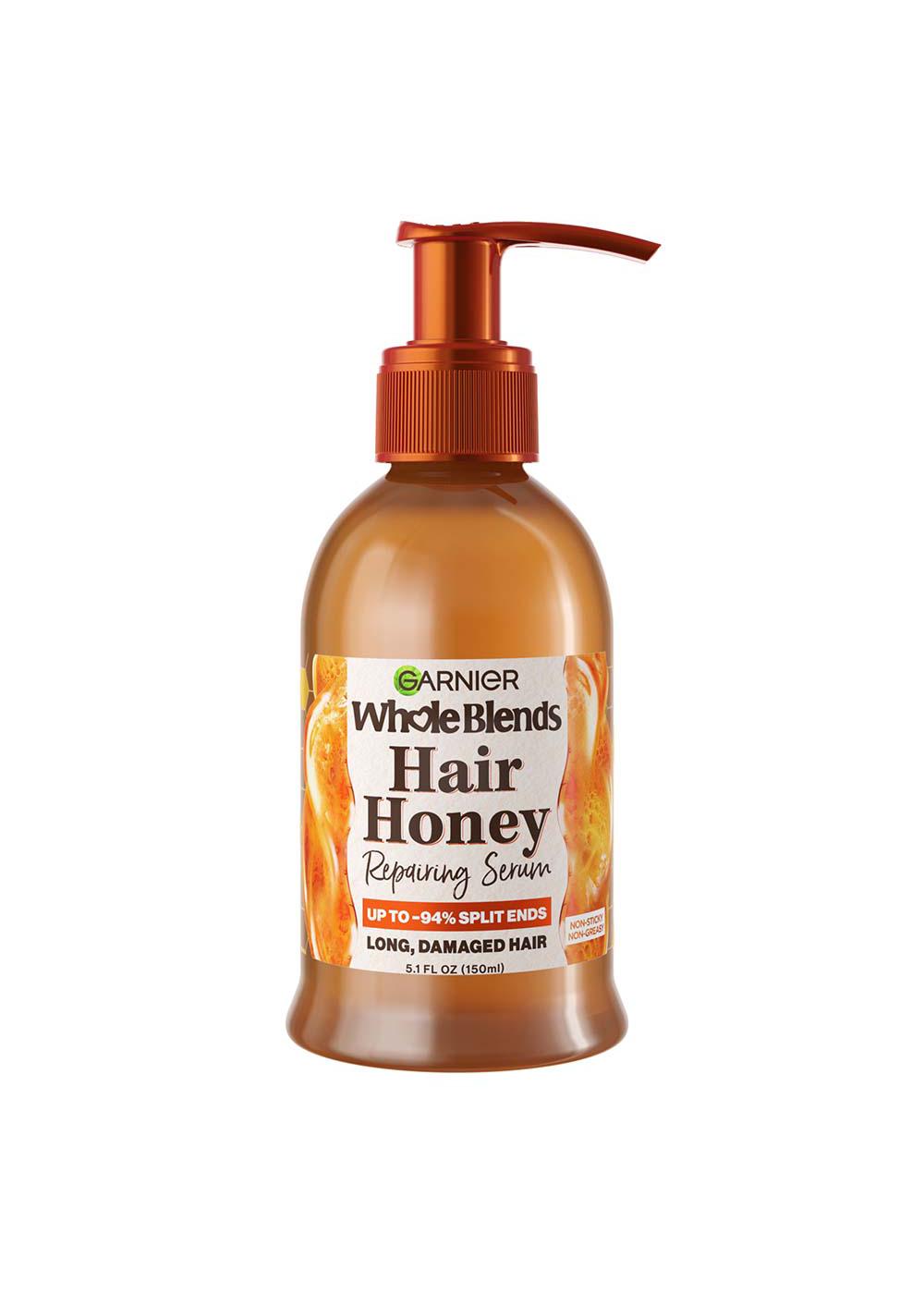 Garnier Whole Blends Hair Honey Repairing Serum; image 1 of 10