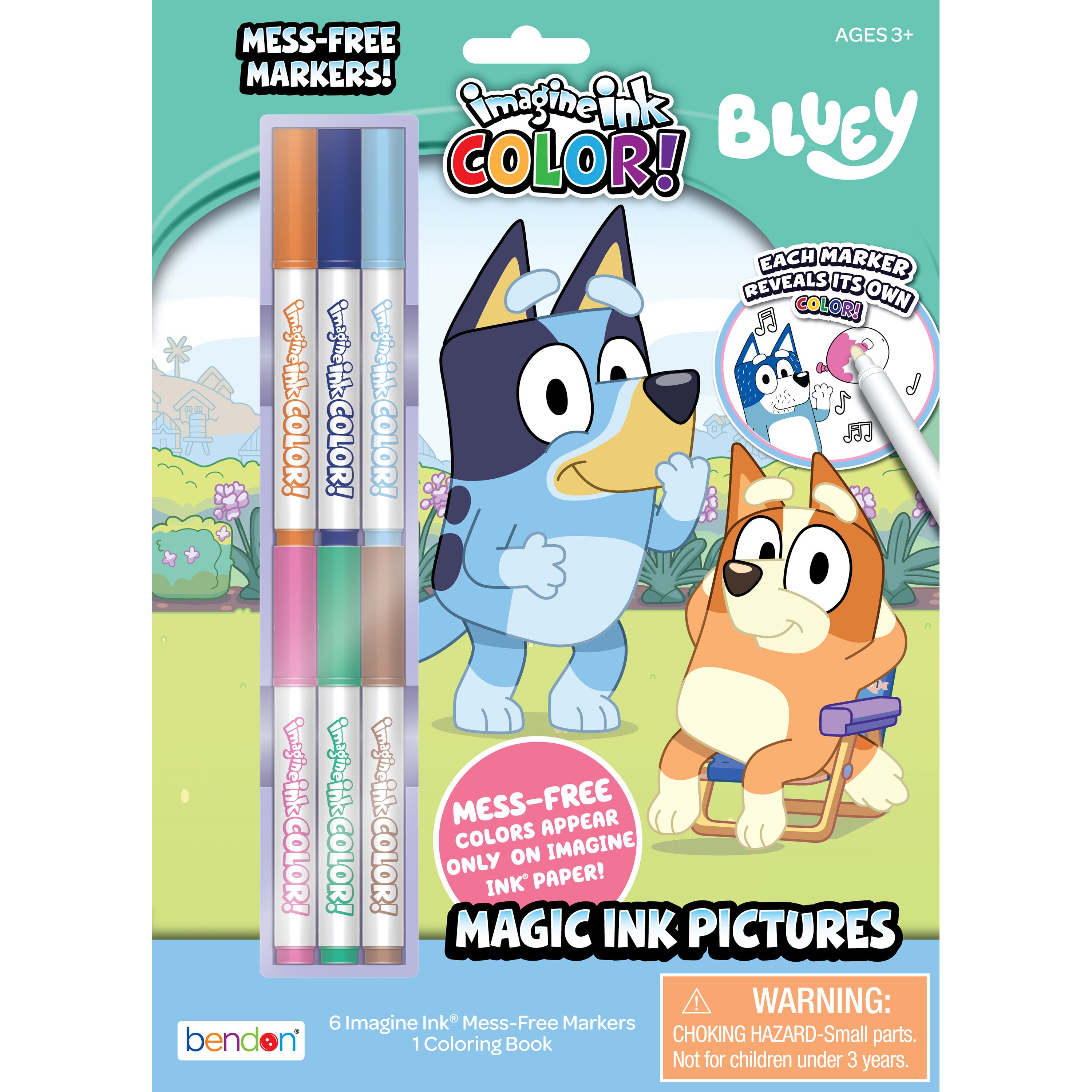 Bendon Bluey Imagine Ink Color! - Shop Books & coloring at H-E-B