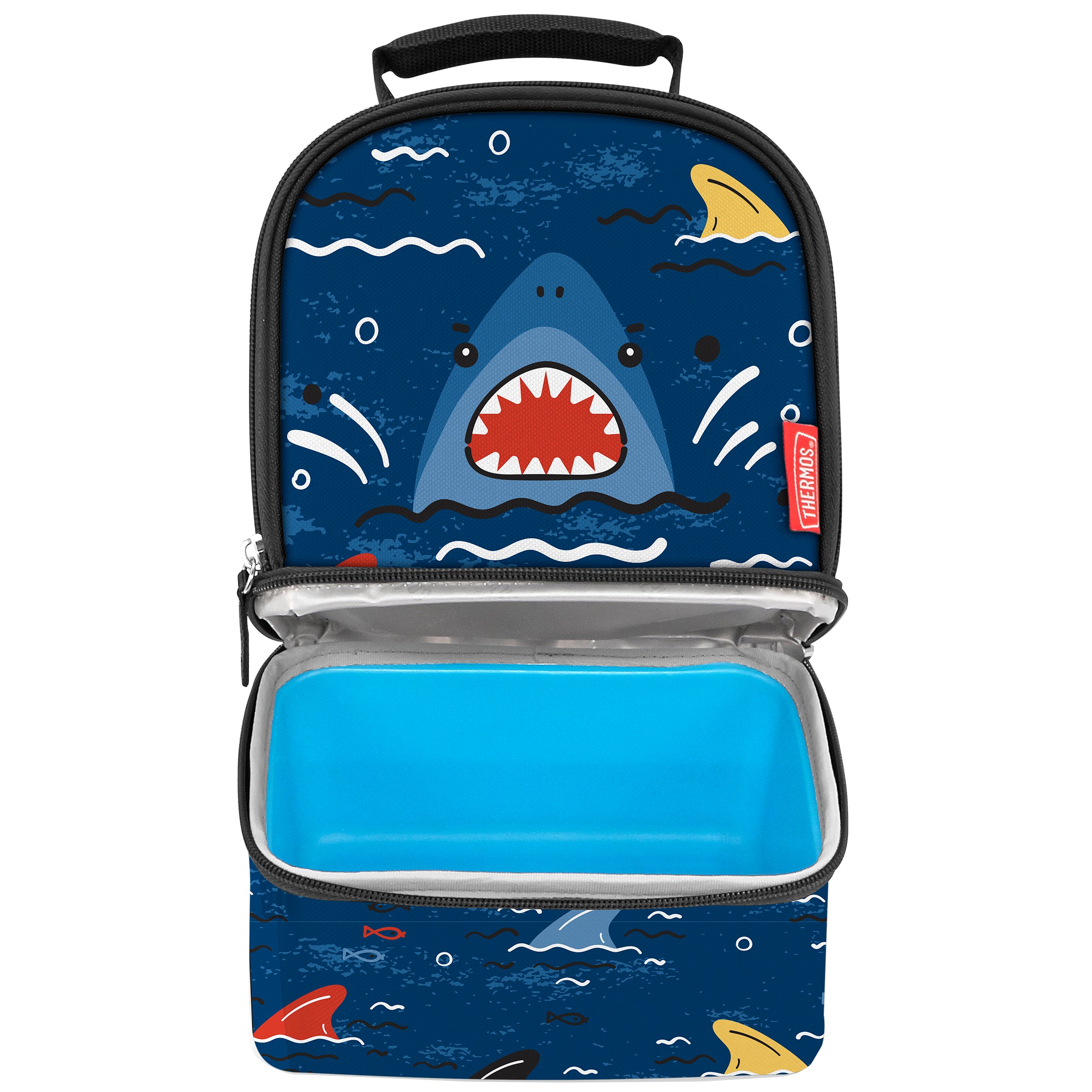 CLIP-TOP LUNCH BOX -- SMILEY SHARK – InchBug