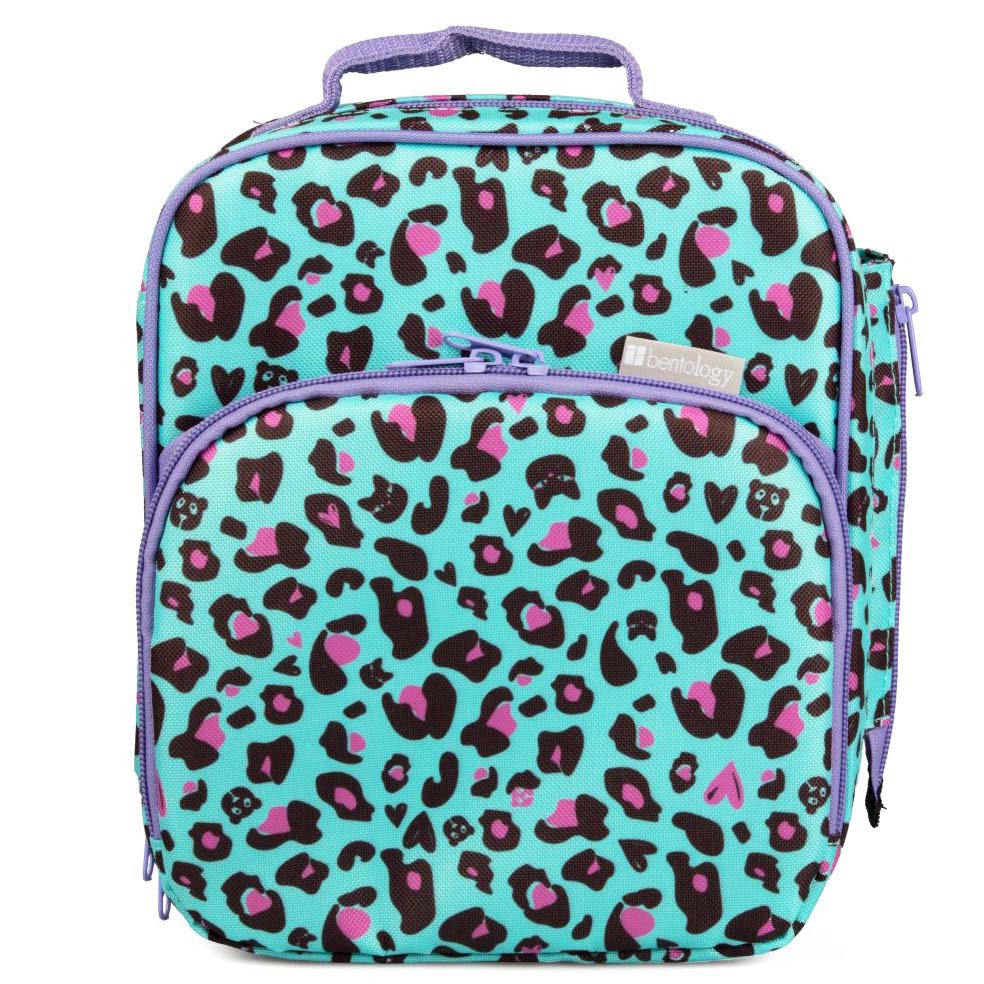 Bentology Cheetah Print Insulated Lunch Tote Shop Lunch boxes at HEB