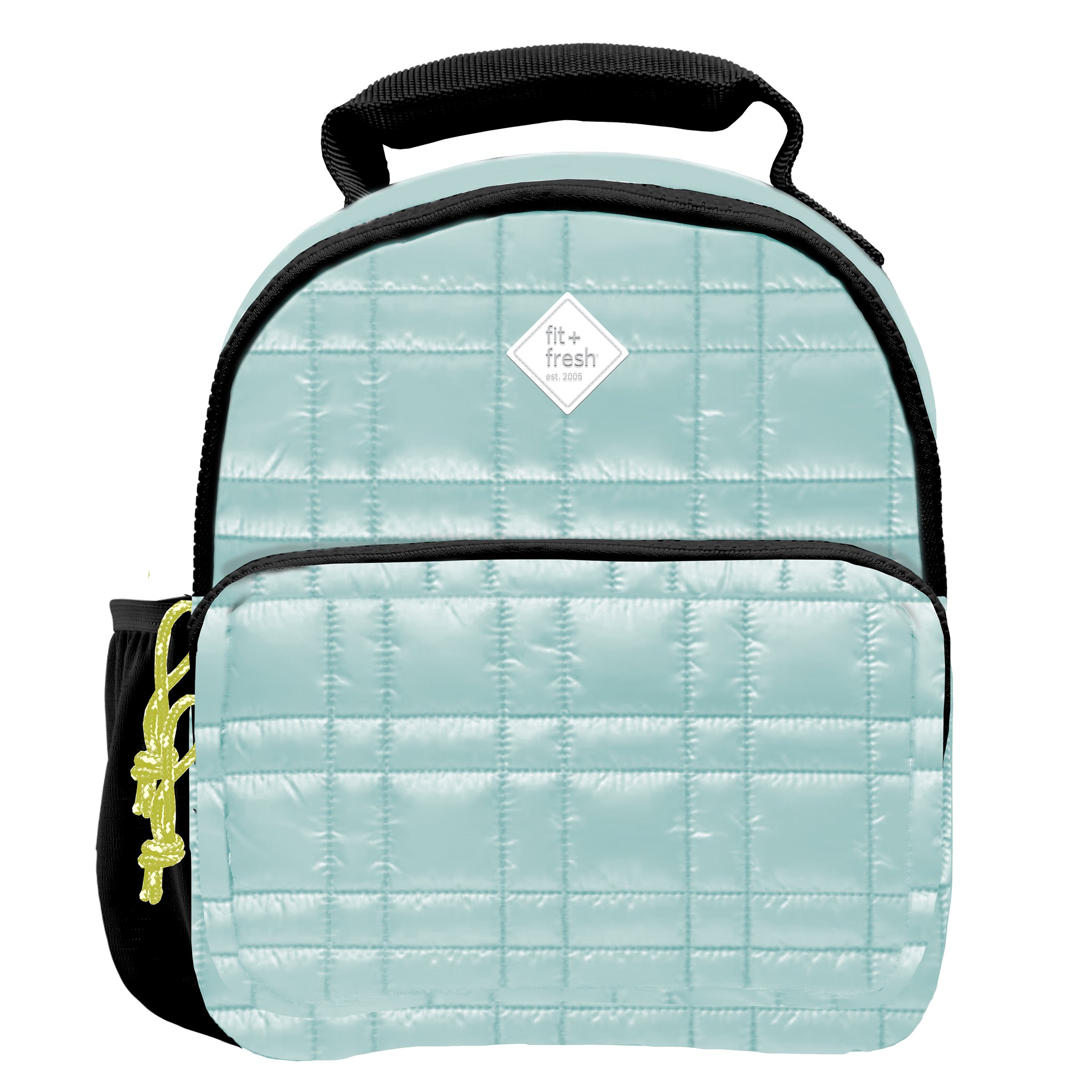 Fit + Fresh Asher Quilted Lunch Bag Seafoam Shop Lunch boxes at HEB