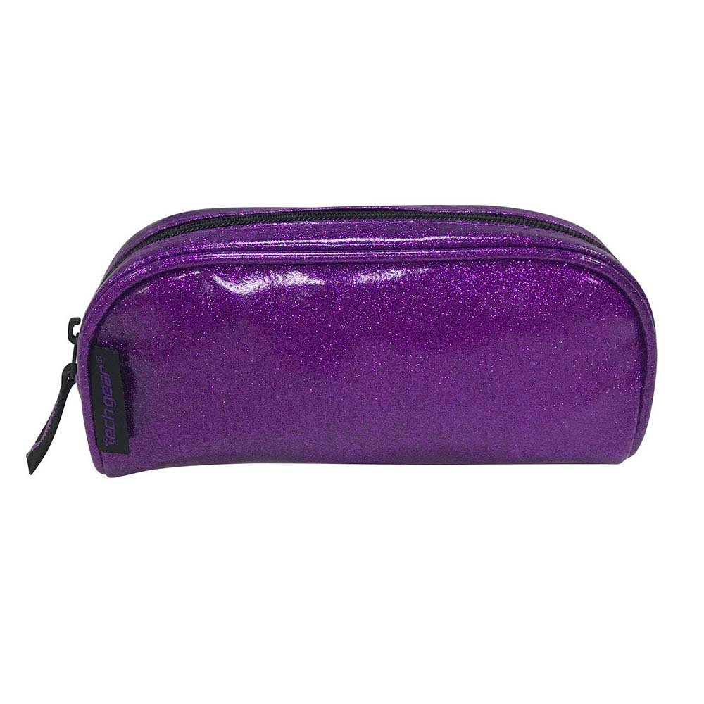 Tech Gear Sparkle Vinyl Pencil Case Purple Shop Pencil cases at HEB