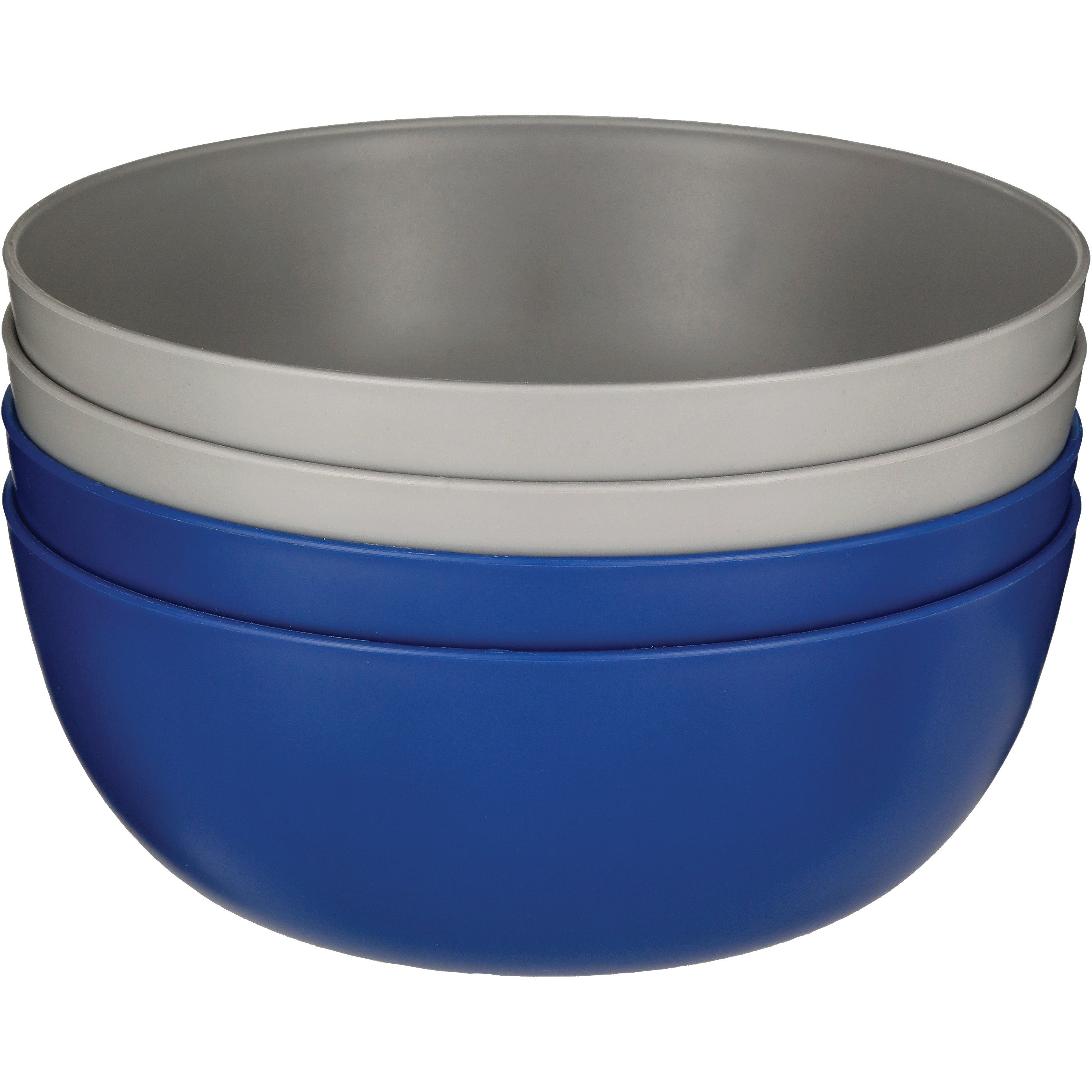 Destination Holiday Plastic Bowl Set Navy & Gray Shop Bowls at HEB