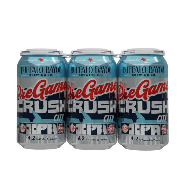 Buffalo Bayou PreGame Crush IPA Beer 12 oz Cans Shop Beer at HEB