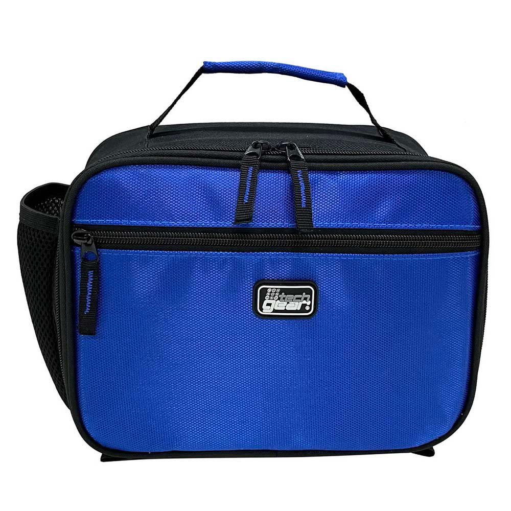 Tech Gear Quilted Soft Side Lunch Bag Blue Shop Lunch boxes at HEB