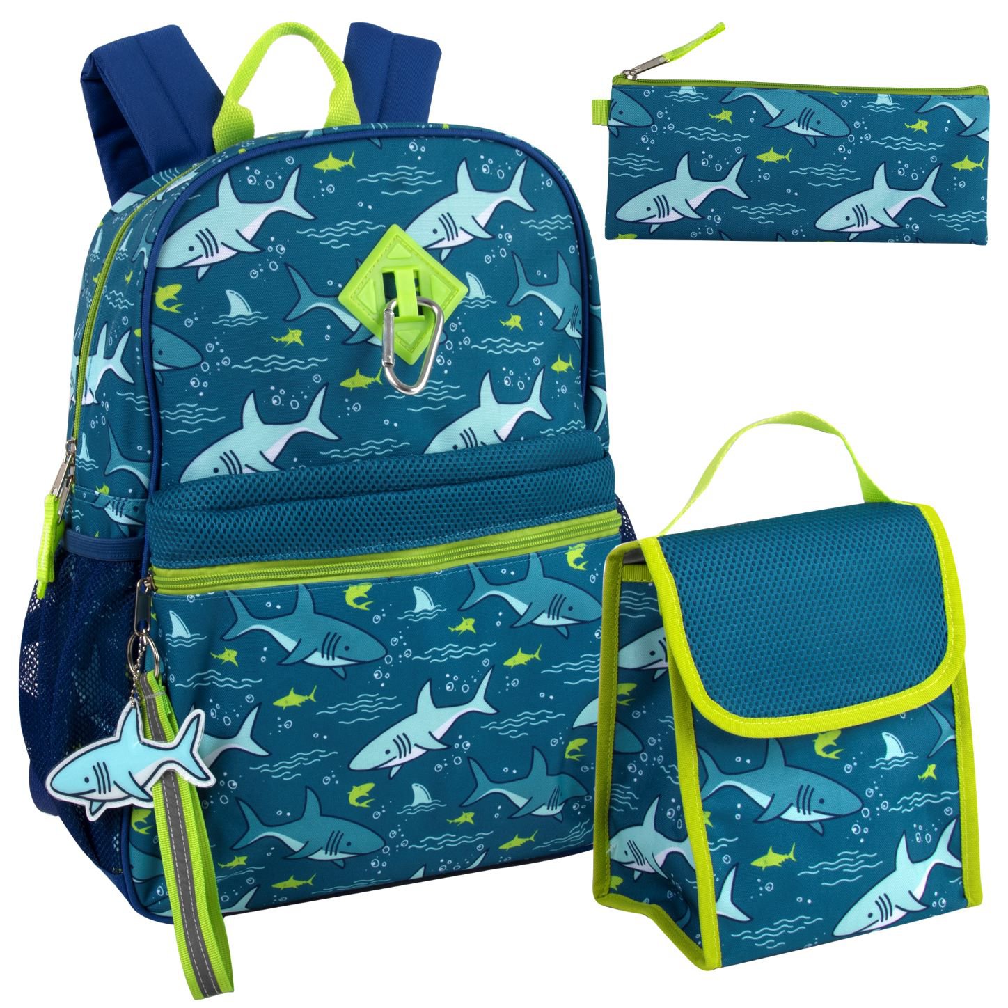Trailmaker Kids Sharks Backpack with Pencil Case Set - Shop Backpacks ...