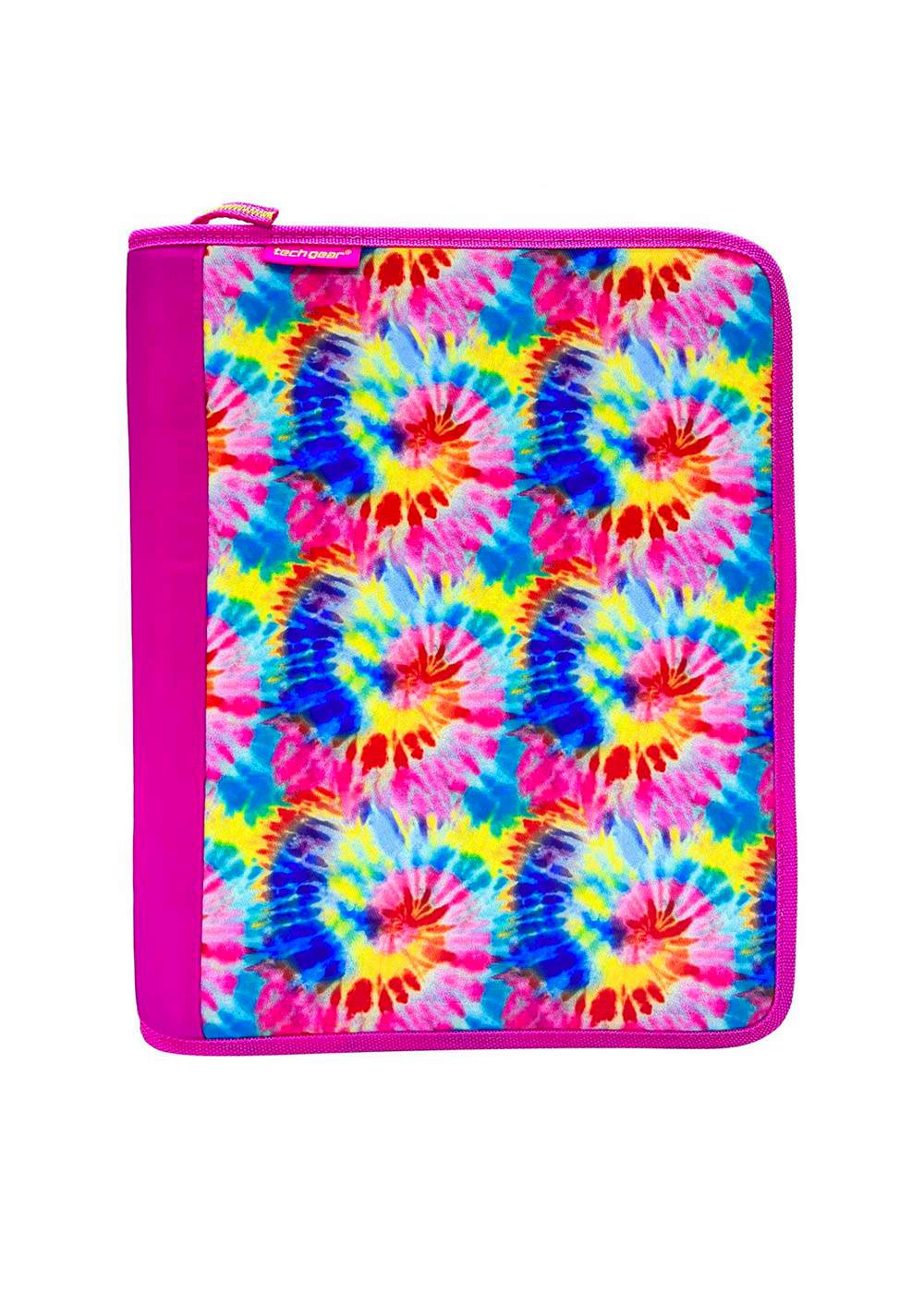 Tech Gear Tie Dye 3Ring Neoprene Zipper Binder Shop Binders at HEB