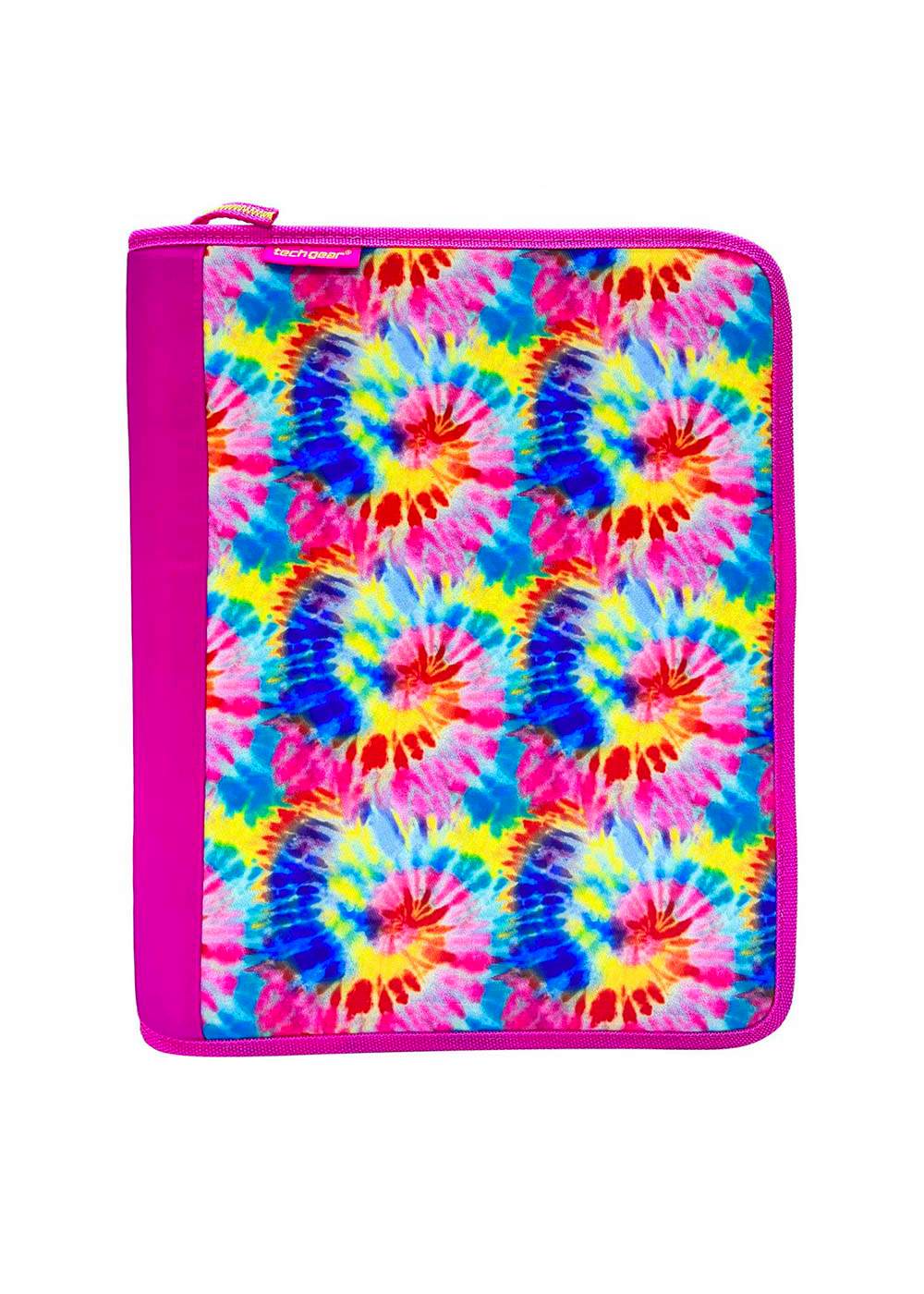 Tech Gear Tie Dye 3-Ring Neoprene Zipper Binder; image 1 of 2