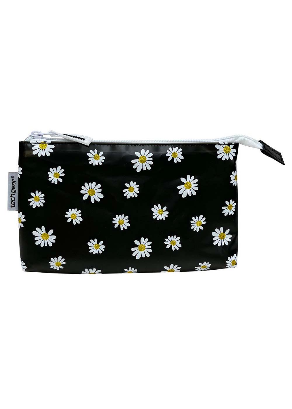 Tech Gear Daisy Chain Pencil Case - Black; image 1 of 2