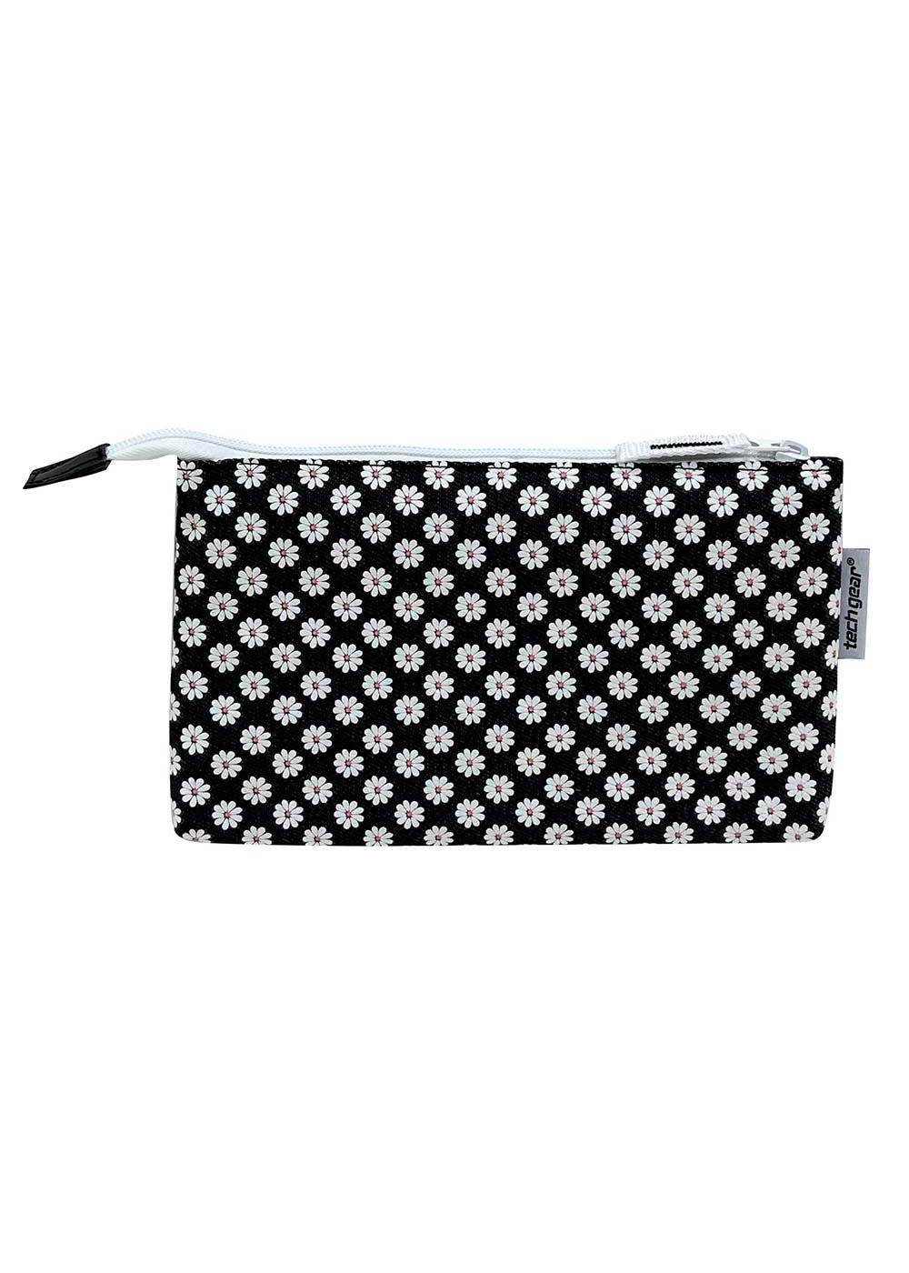 Tech Gear Daisy Chain Pencil Case - Black; image 2 of 2