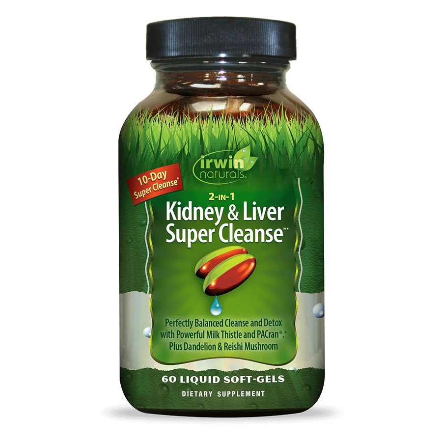 Irwin Naturals Kidney & Liver Super Cleanse, 60 ct