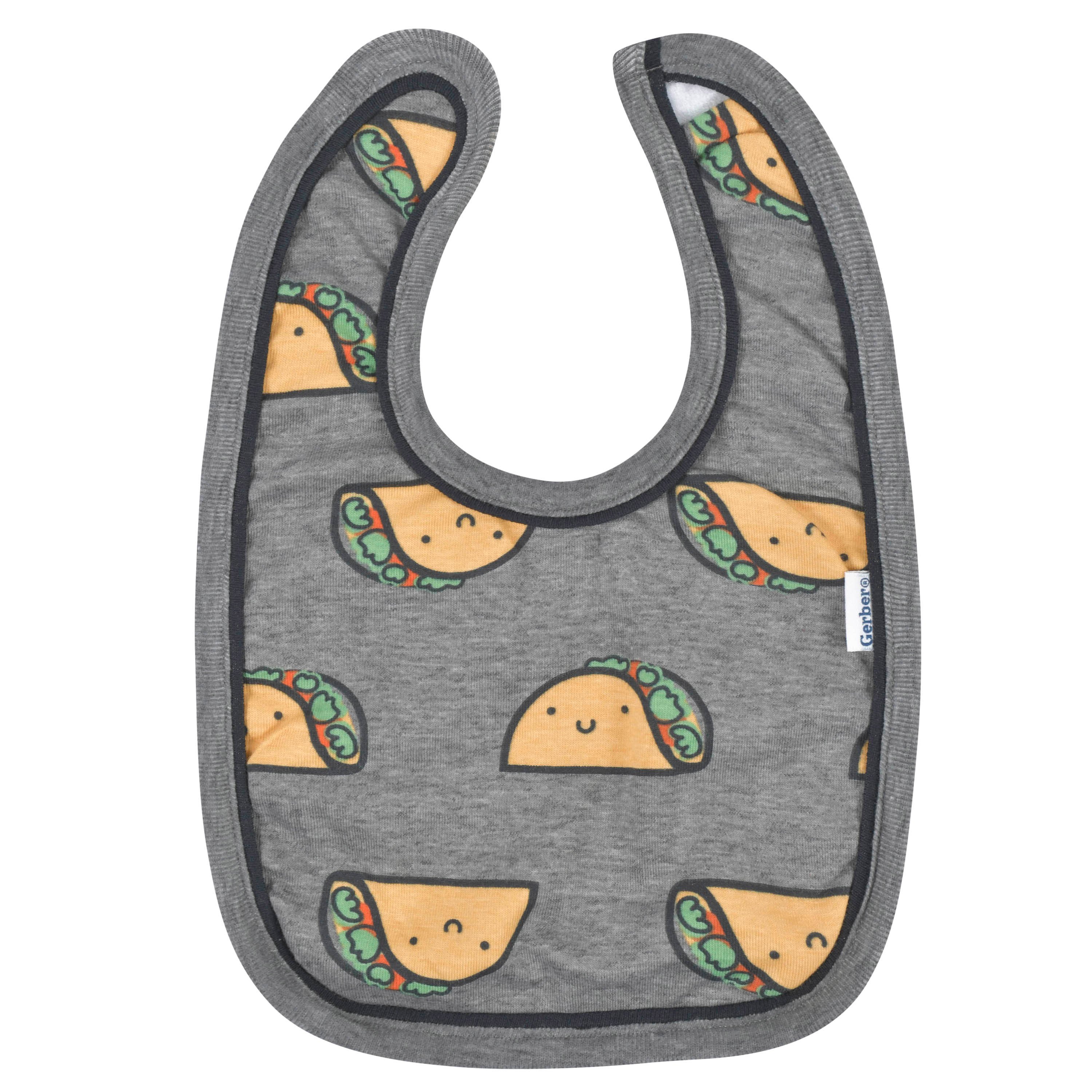 Gerber Baby Neutral Taco Bibs Burp Cloth Set, pc Shop