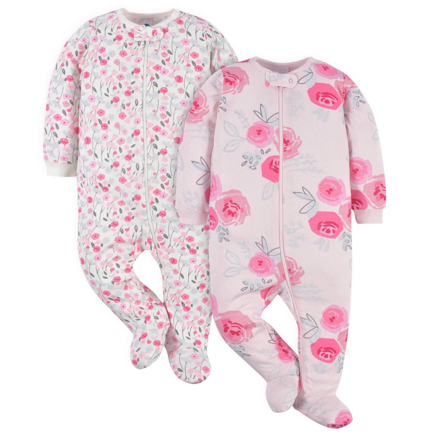 Gerber baby clearance girl sleepers