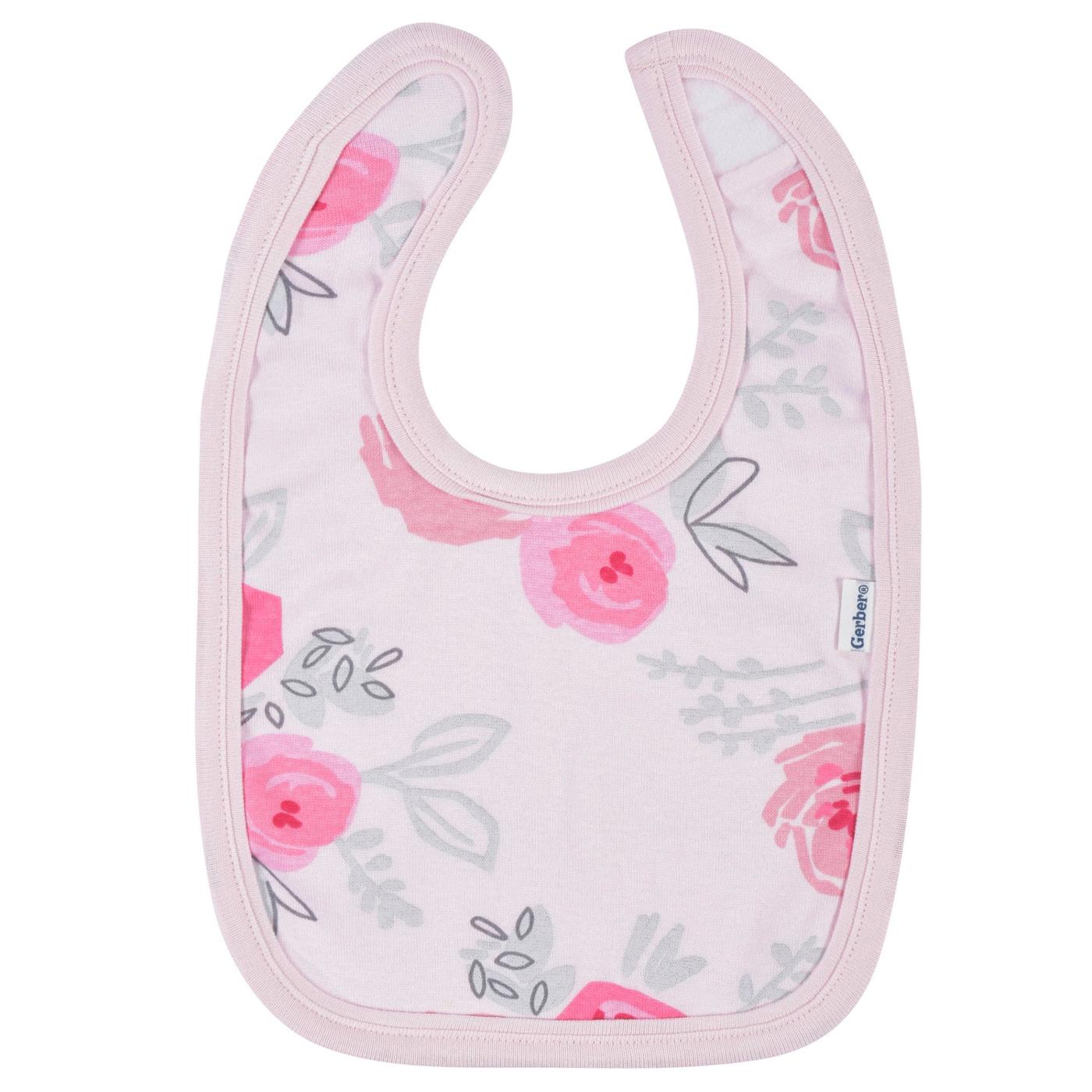 Gerber Baby Girls Floral Bibs & Burp Cloth Set, 3 pc - Shop Outfits at ...