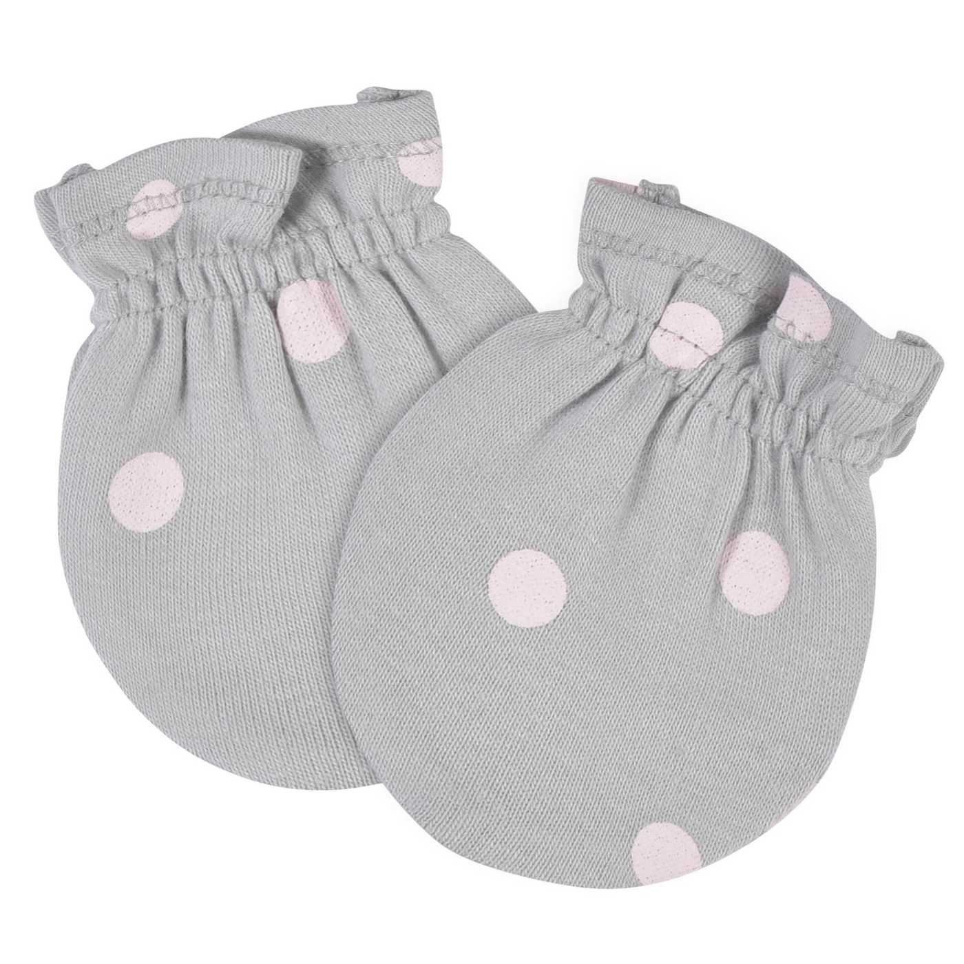 Gerber Baby Girls Floral Caps & Mittens Set, 4 pc; image 5 of 5