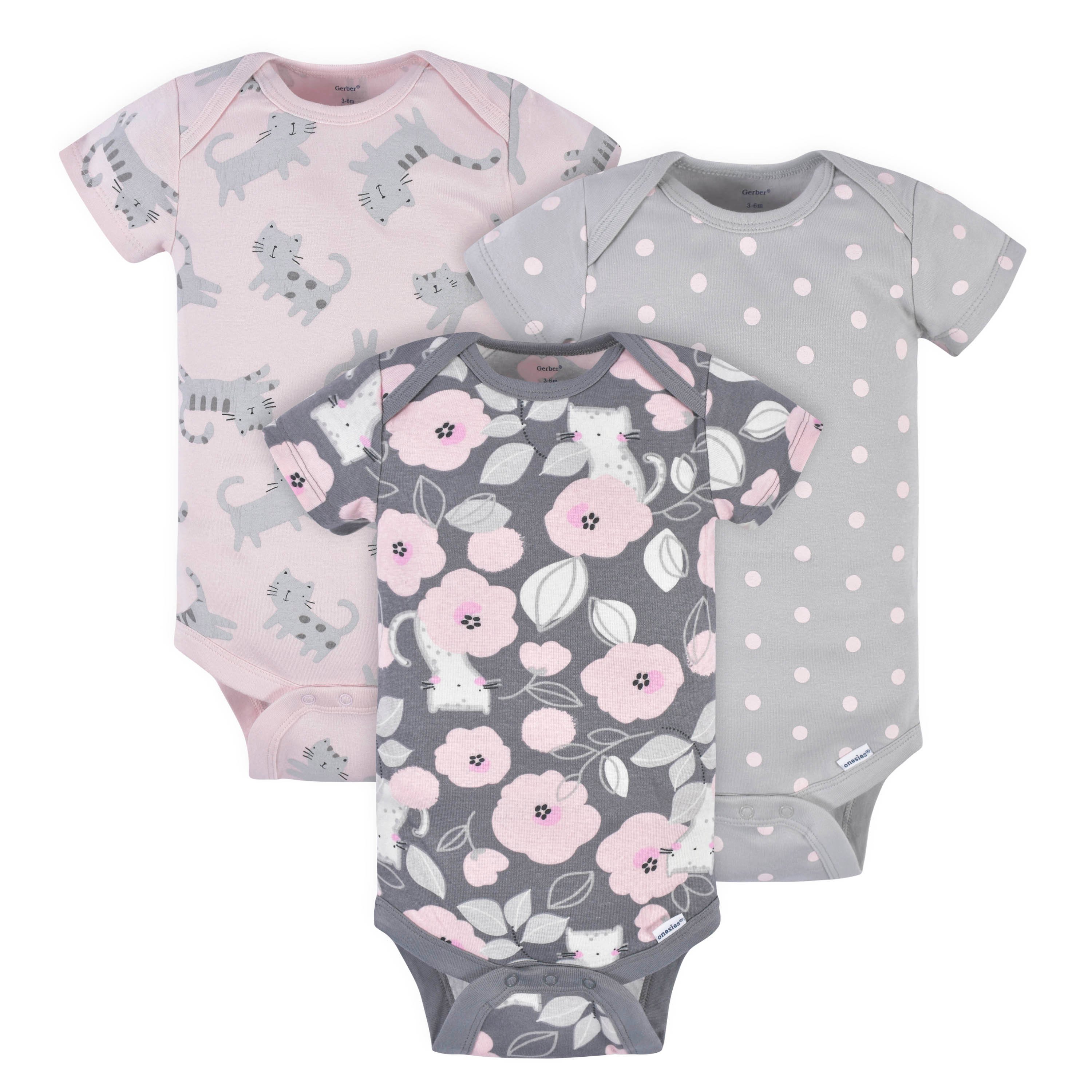 Gerber baby 2025 girl onesies