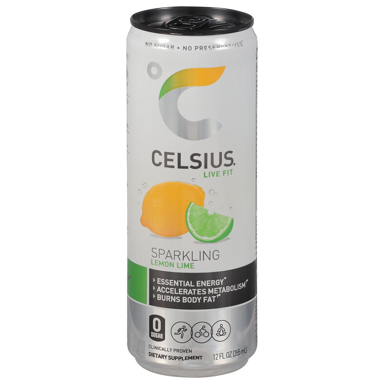 Celsius Zero Sugar Sparkling Energy Drink Lemon Lime Shop Diet