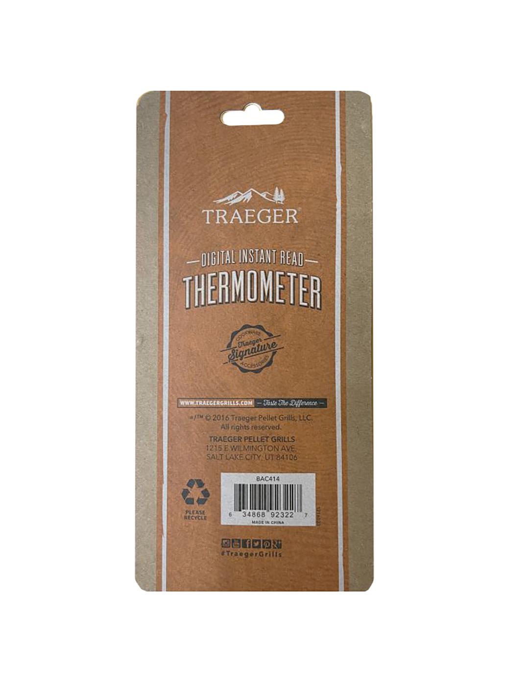 Traeger Digital Instant Read Thermometer Shop Grill Accessories at HEB