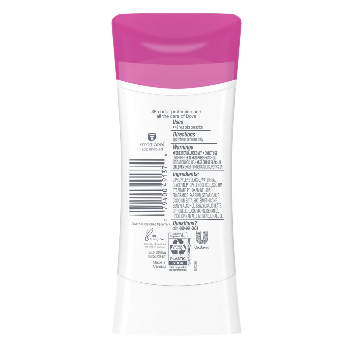 Dove Teens Deodorant Stick Strawberry Sparkle; image 3 of 10