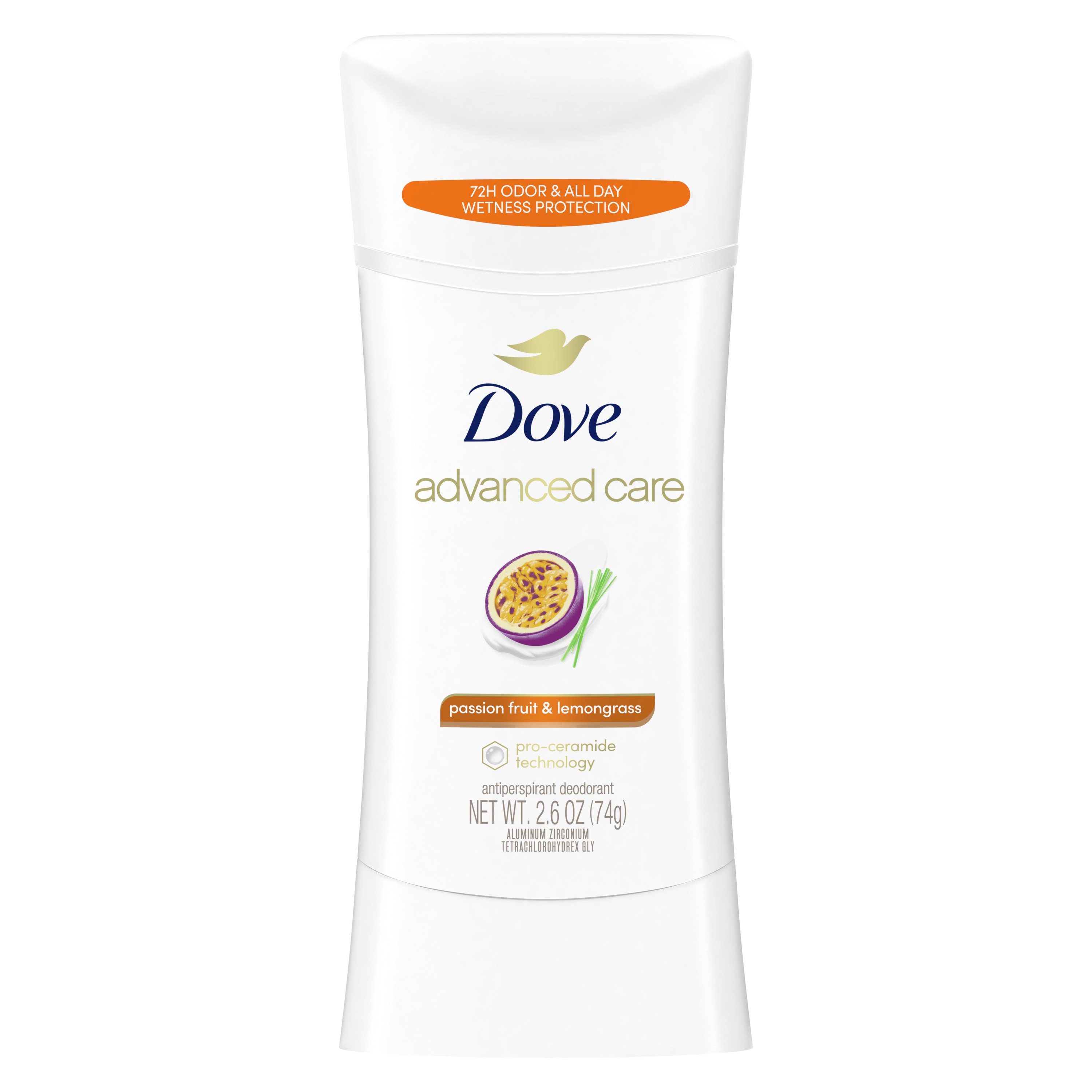 Dove Advanced Care Antiperspirant Deodorant Passion Fruit