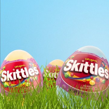 Skittles Original Candy-Filled Easter Egg