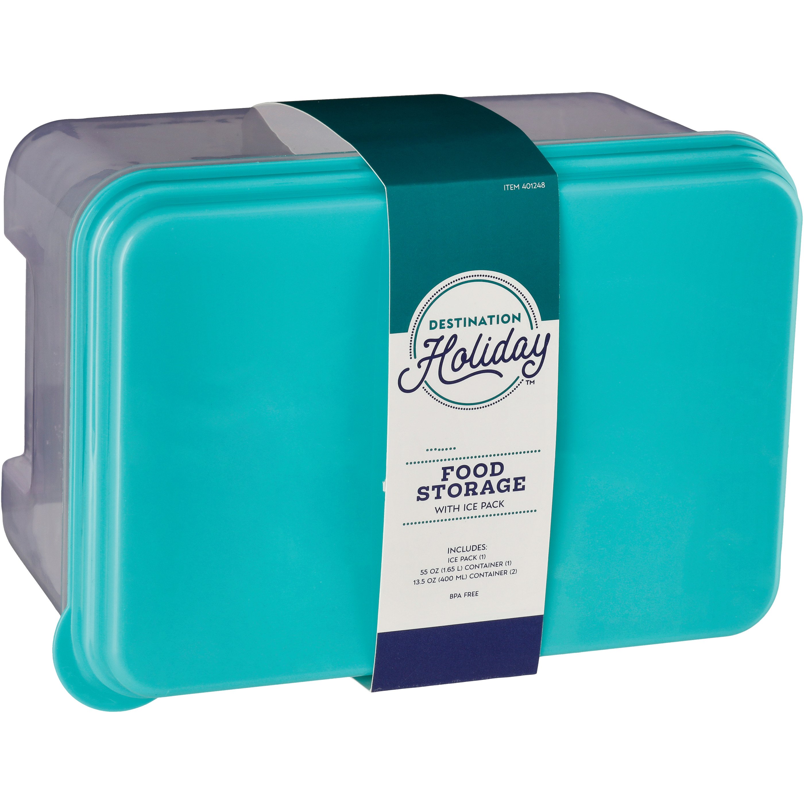 Destination Holiday Summer Reusable Meal Prep Containers with Ice Cream  Lids, 10 pk - Shop Food Storage at H-E-B