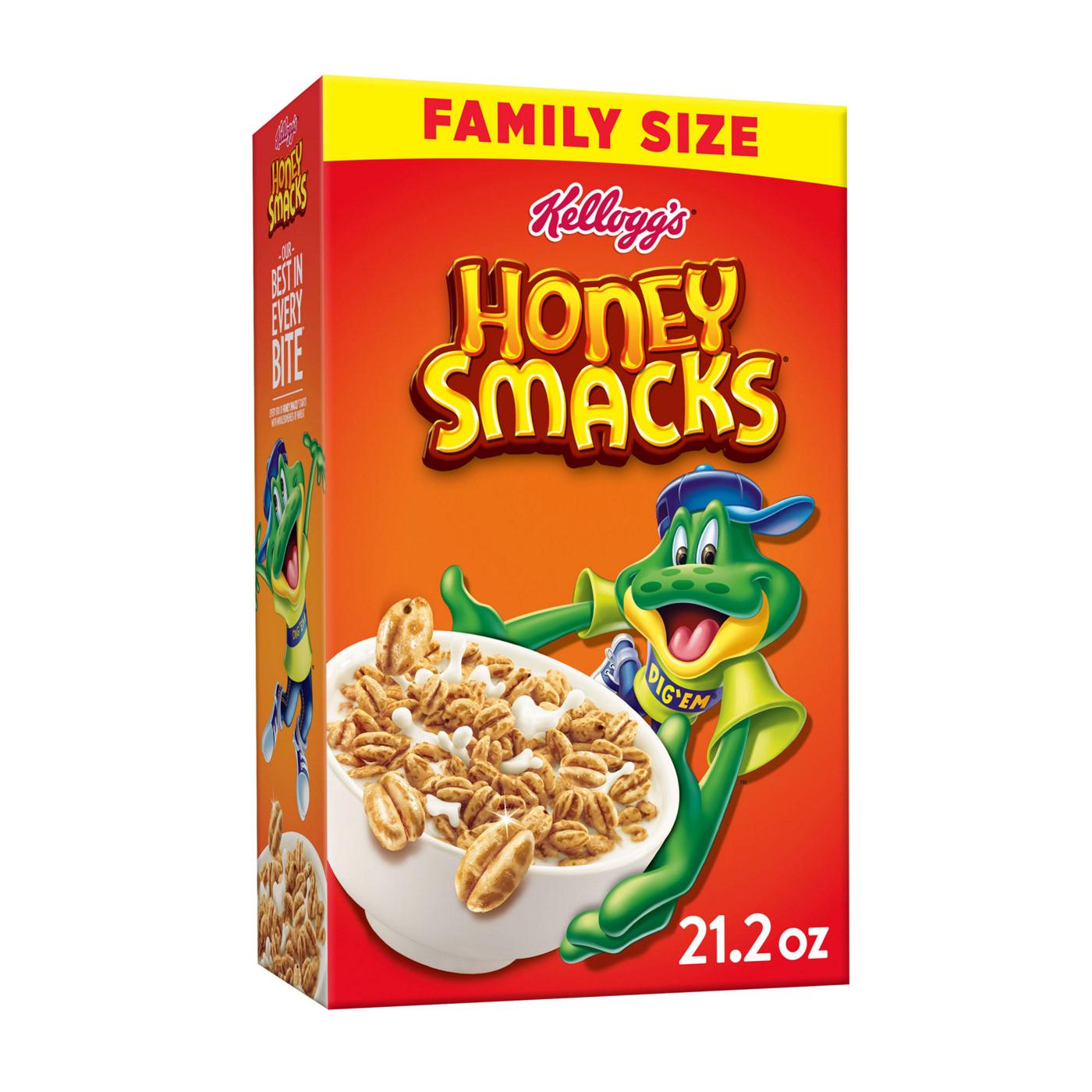 Kellogg's Honey Smacks Cereal - Family Size; image 2 of 9